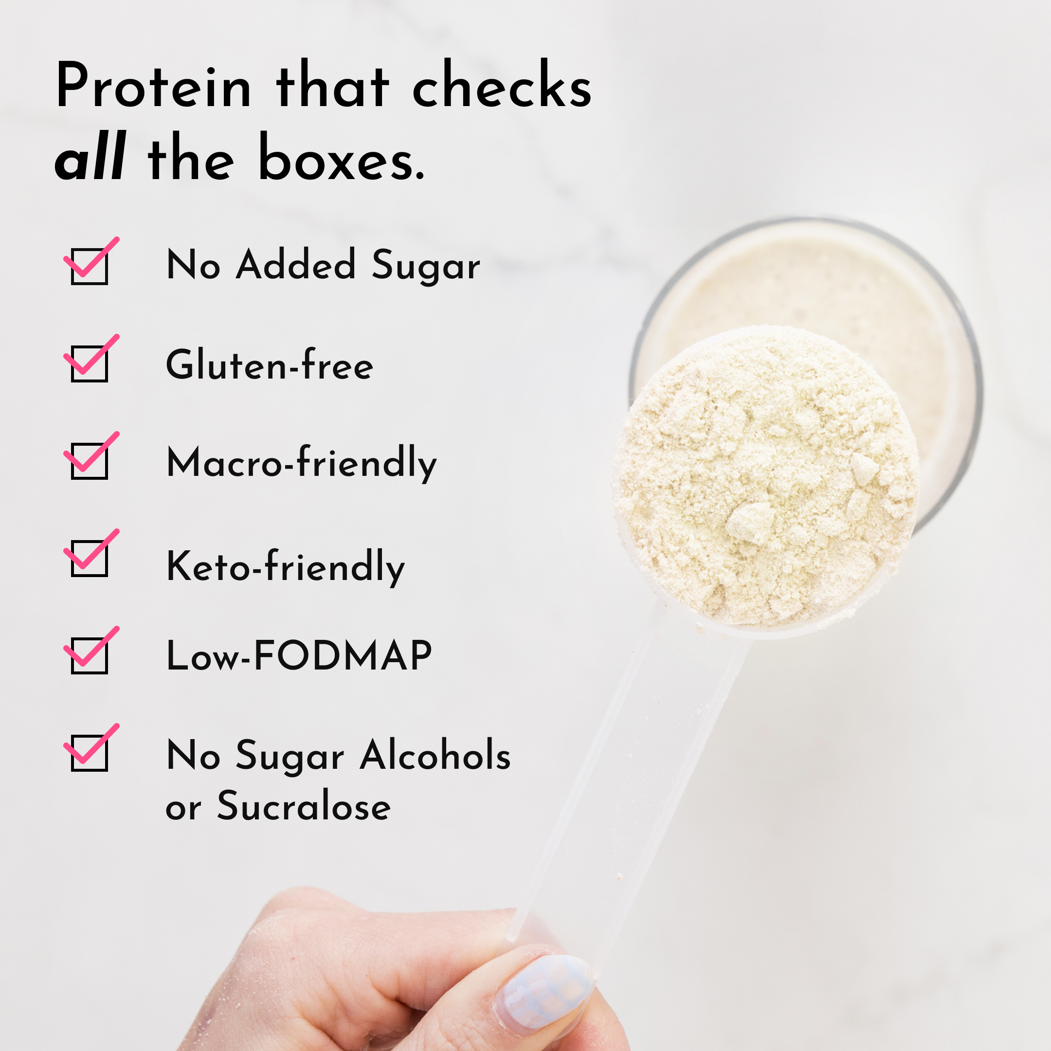 Just Plain Protein Powder