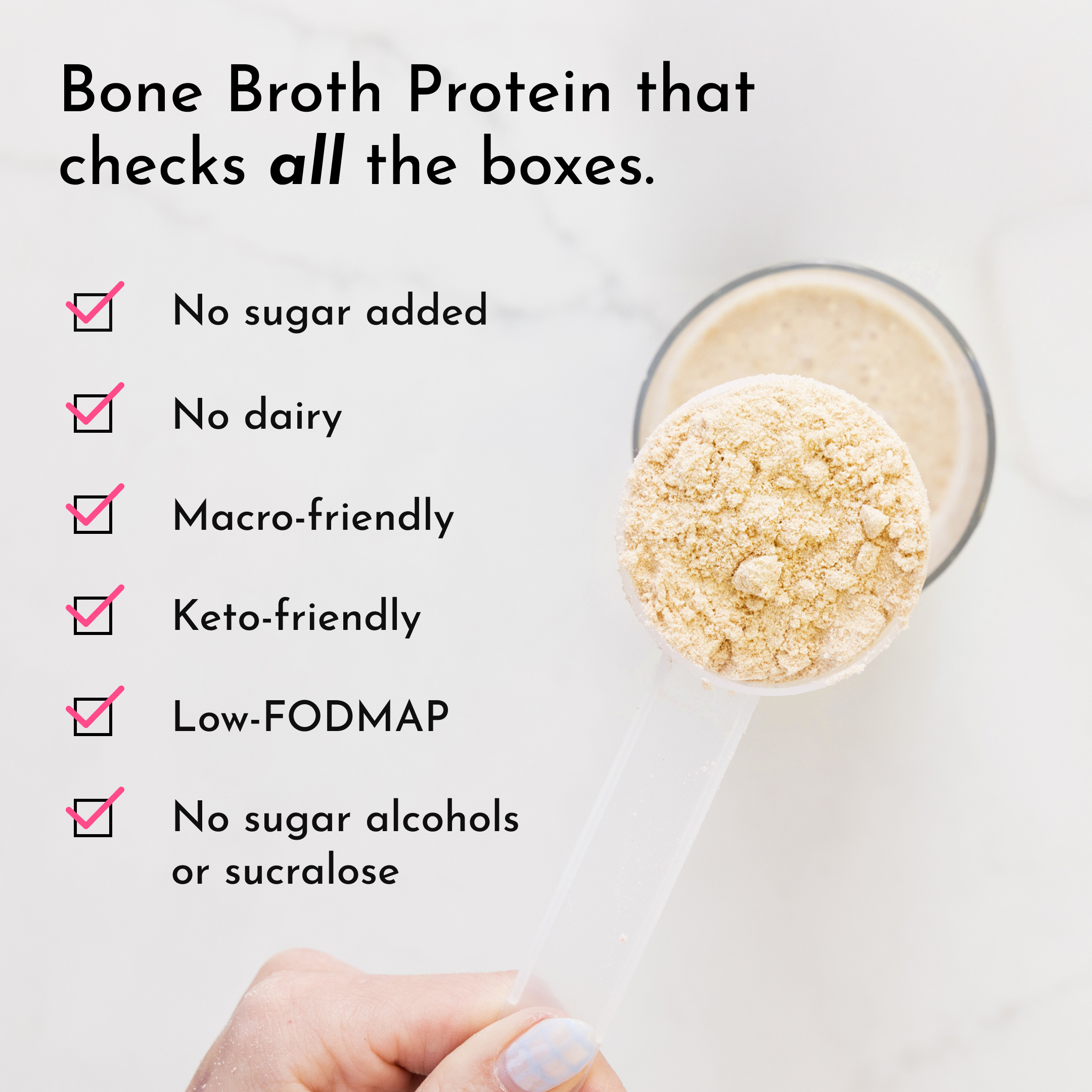 Snickerdoodle Bone Broth Protein Powder