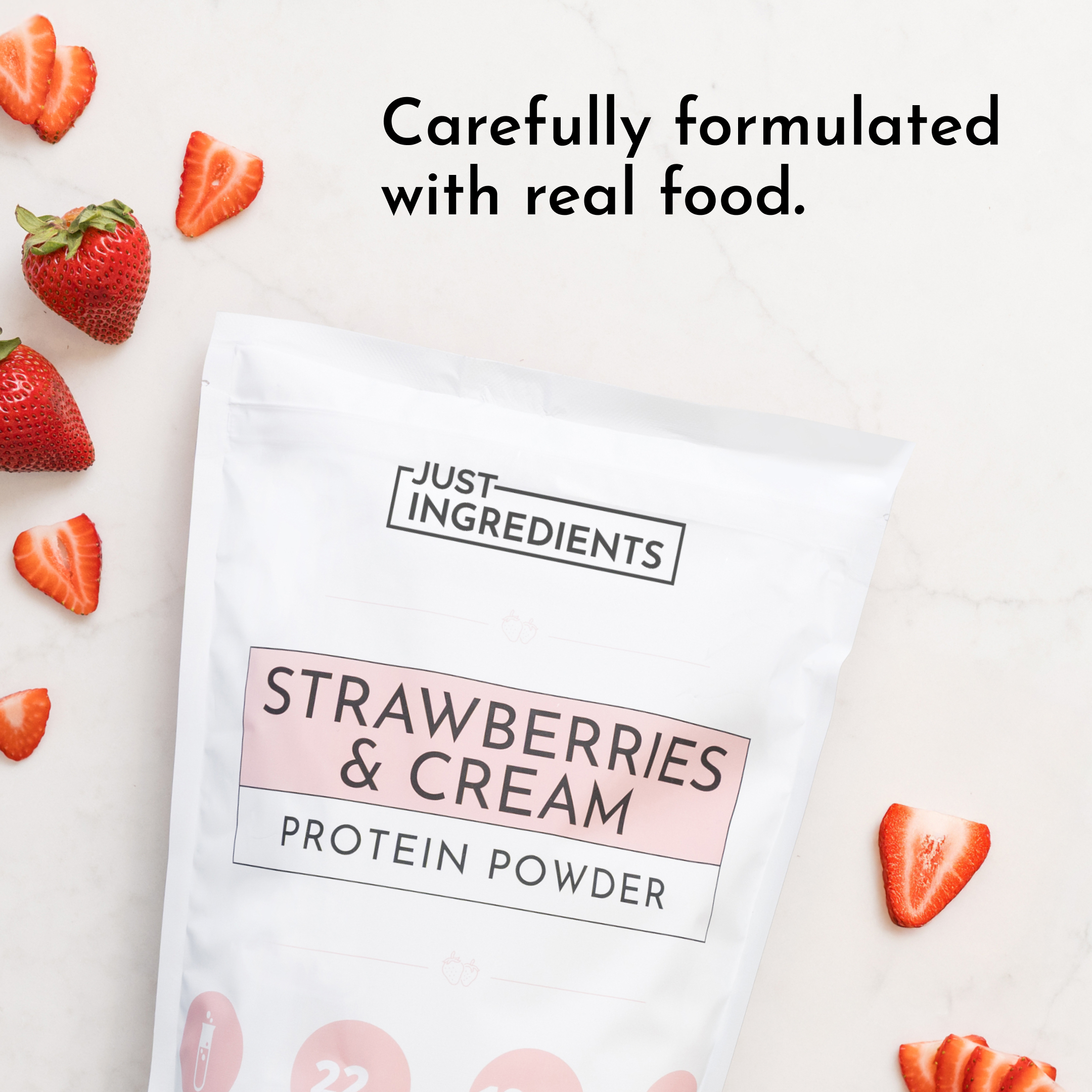 Strawberries & Cream Protein Powder