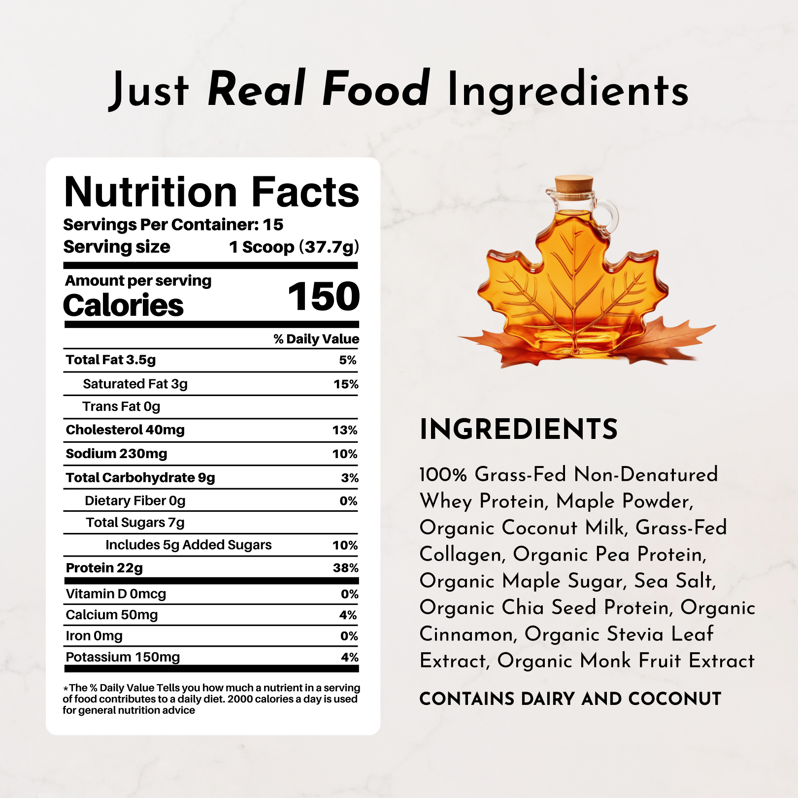 Maple Protein Powder