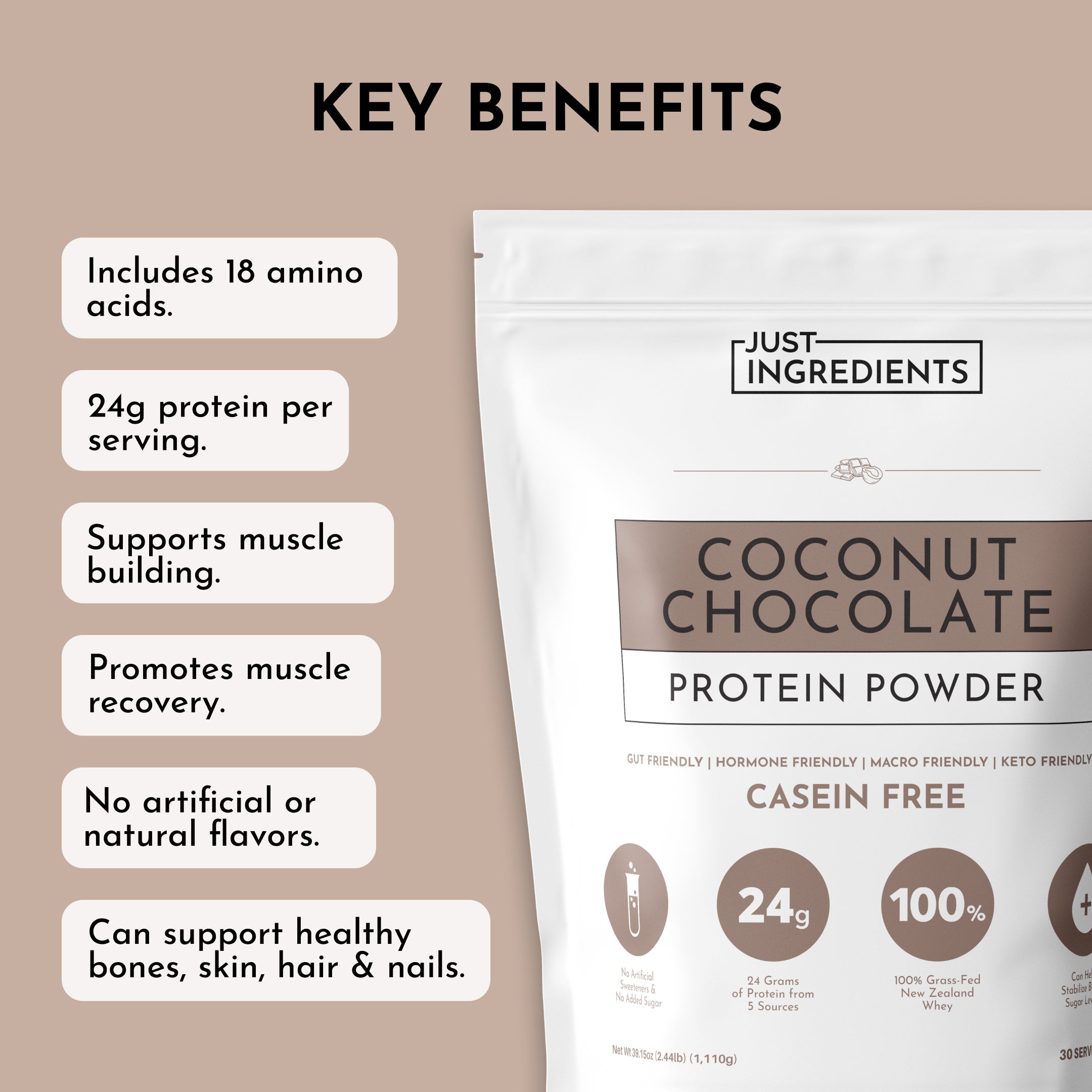 Coconut Chocolate Protein Powder