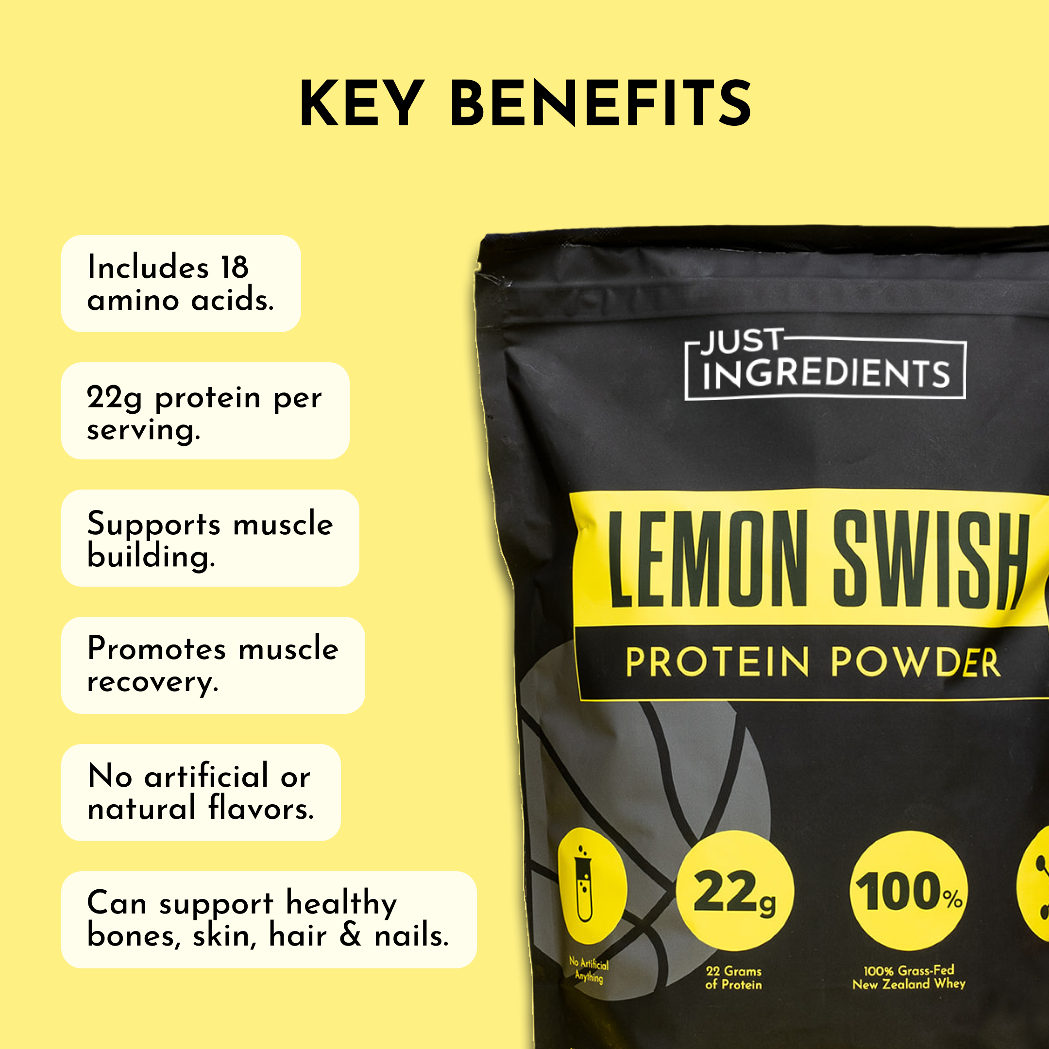 Lemon Swish Protein Powder Overstock