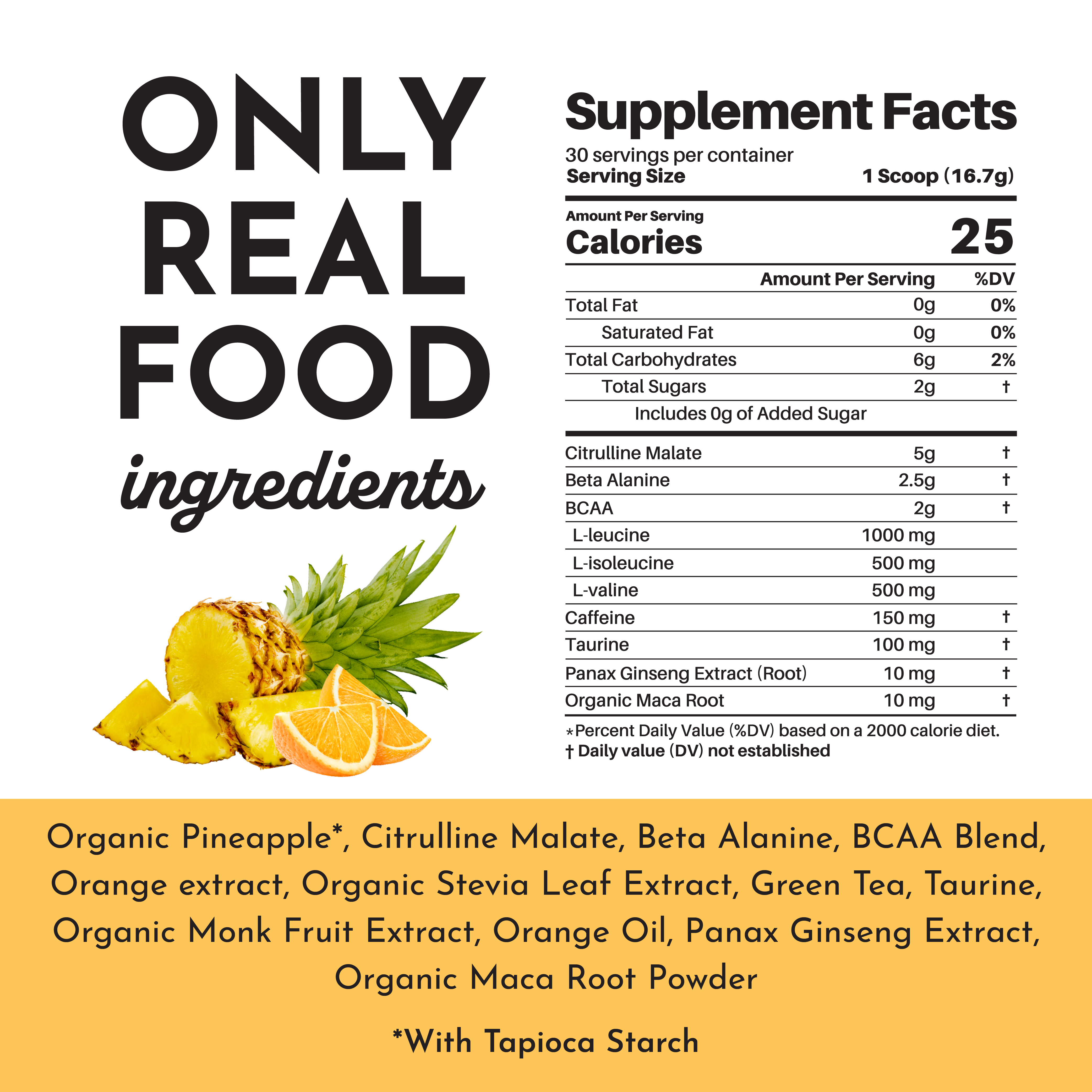 Orange Pineapple Pre-Workout