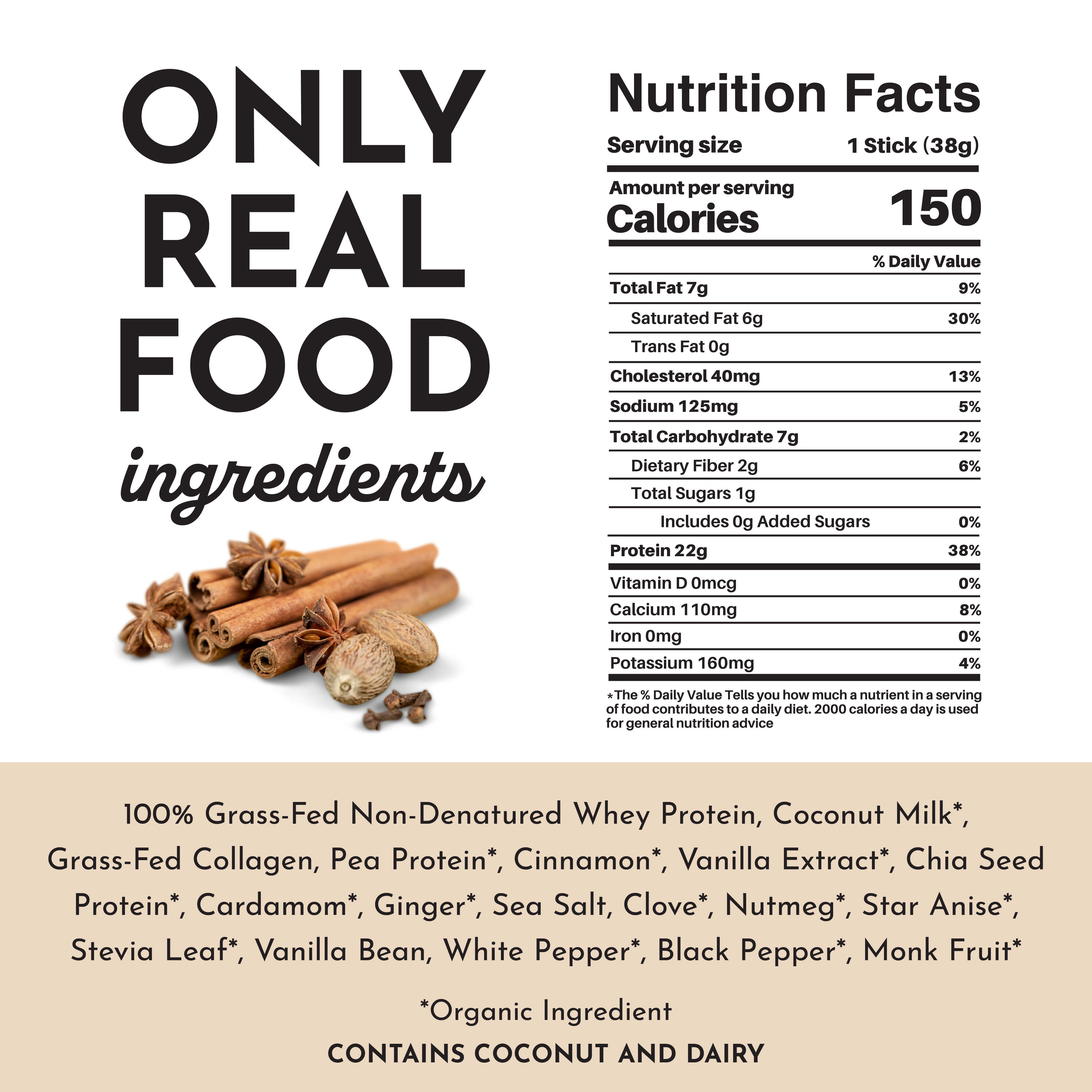 Chai Protein Powder Stick