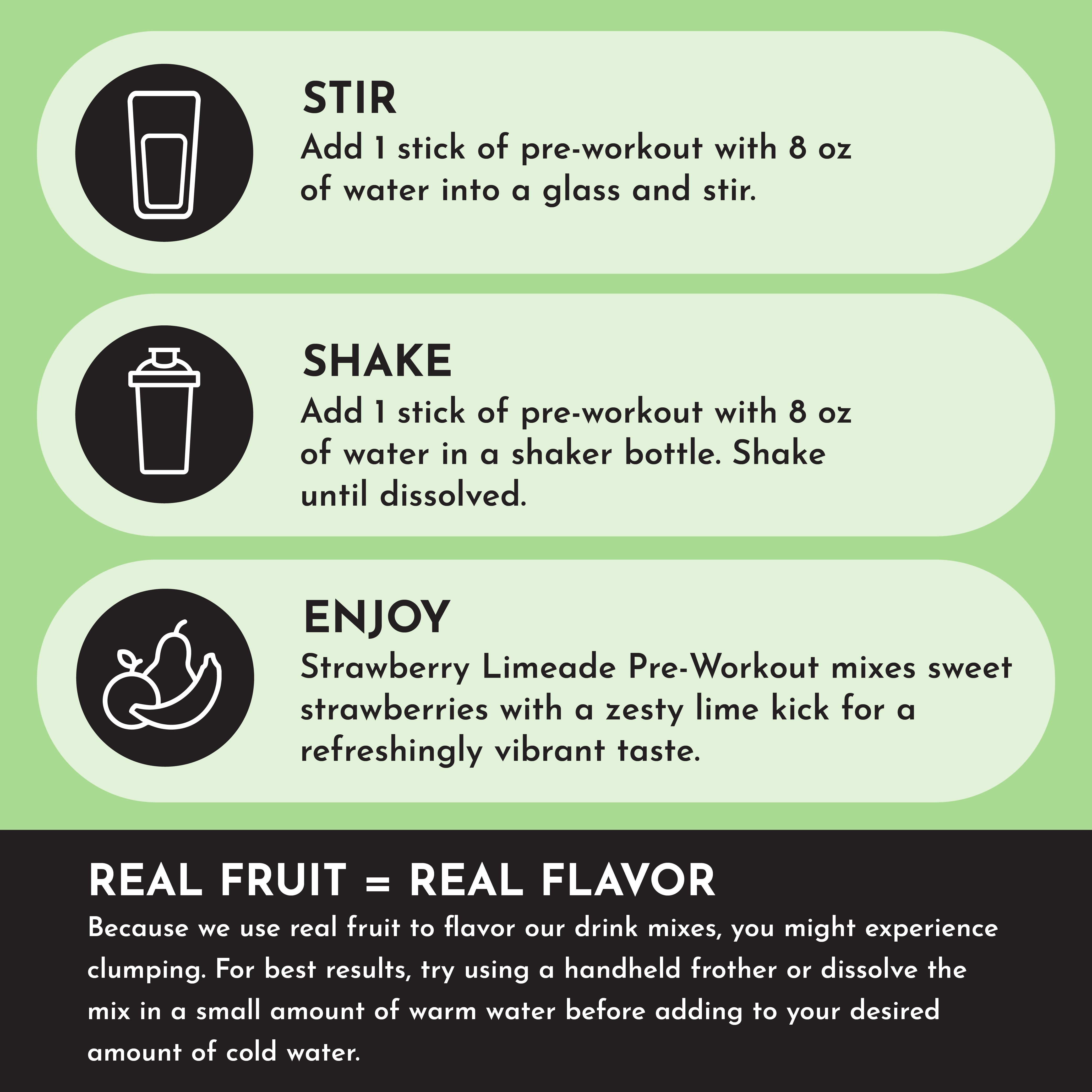 Strawberry Limeade Pre-Workout Single Serving Packs (20)