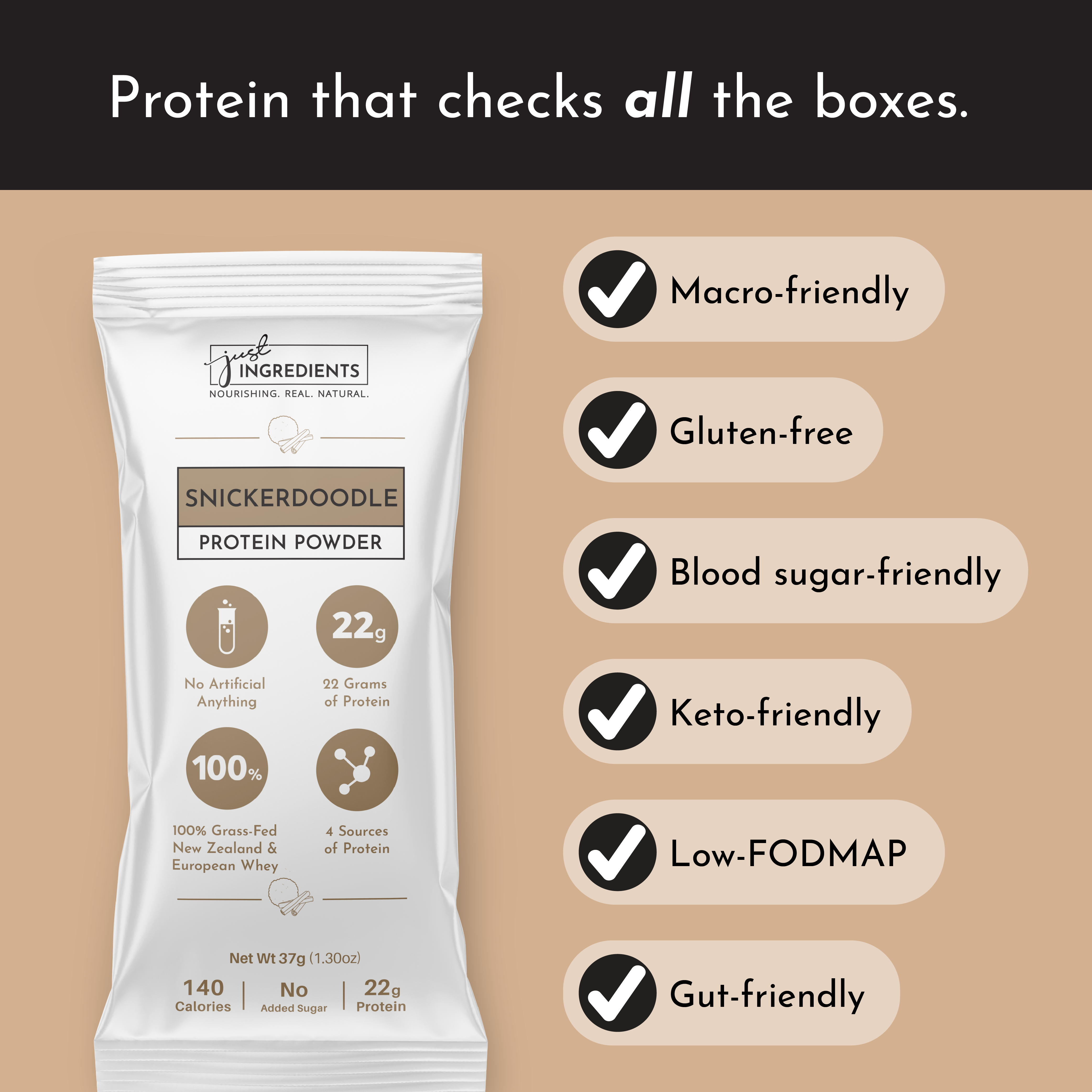 Snickerdoodle Protein Powder Stick