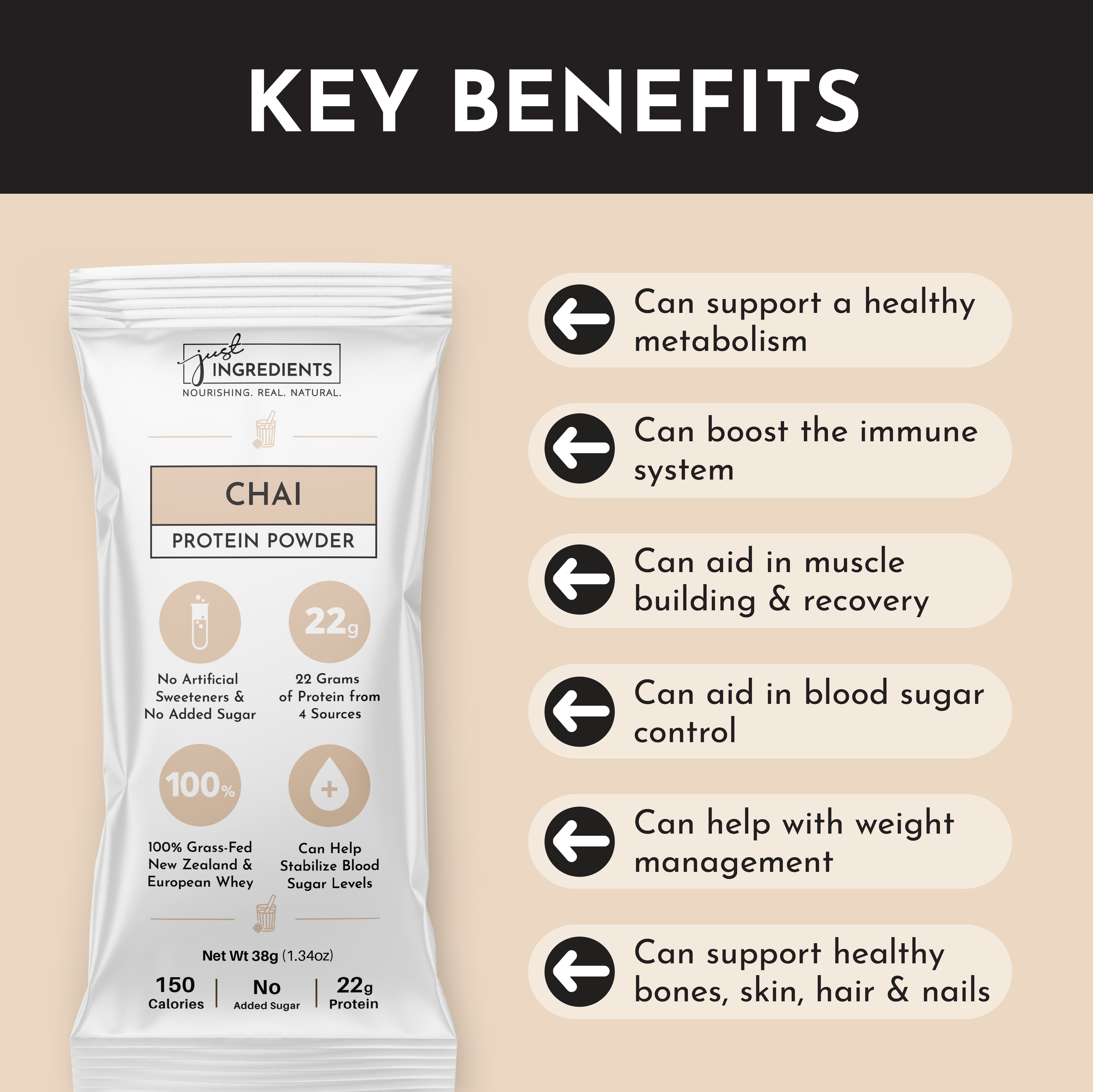 Chai Protein Powder Stick
