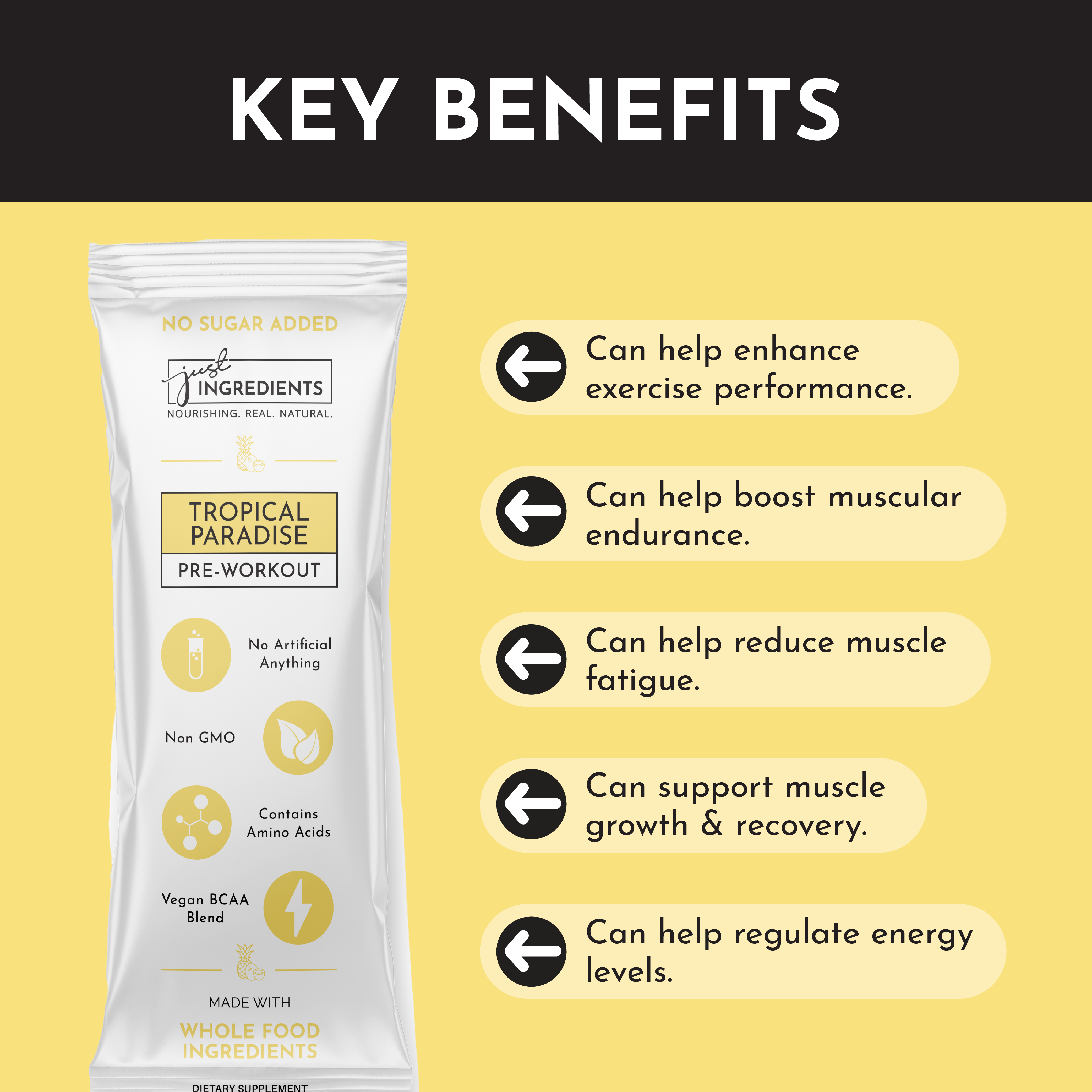 Tropical Paradise Pre-Workout Stick