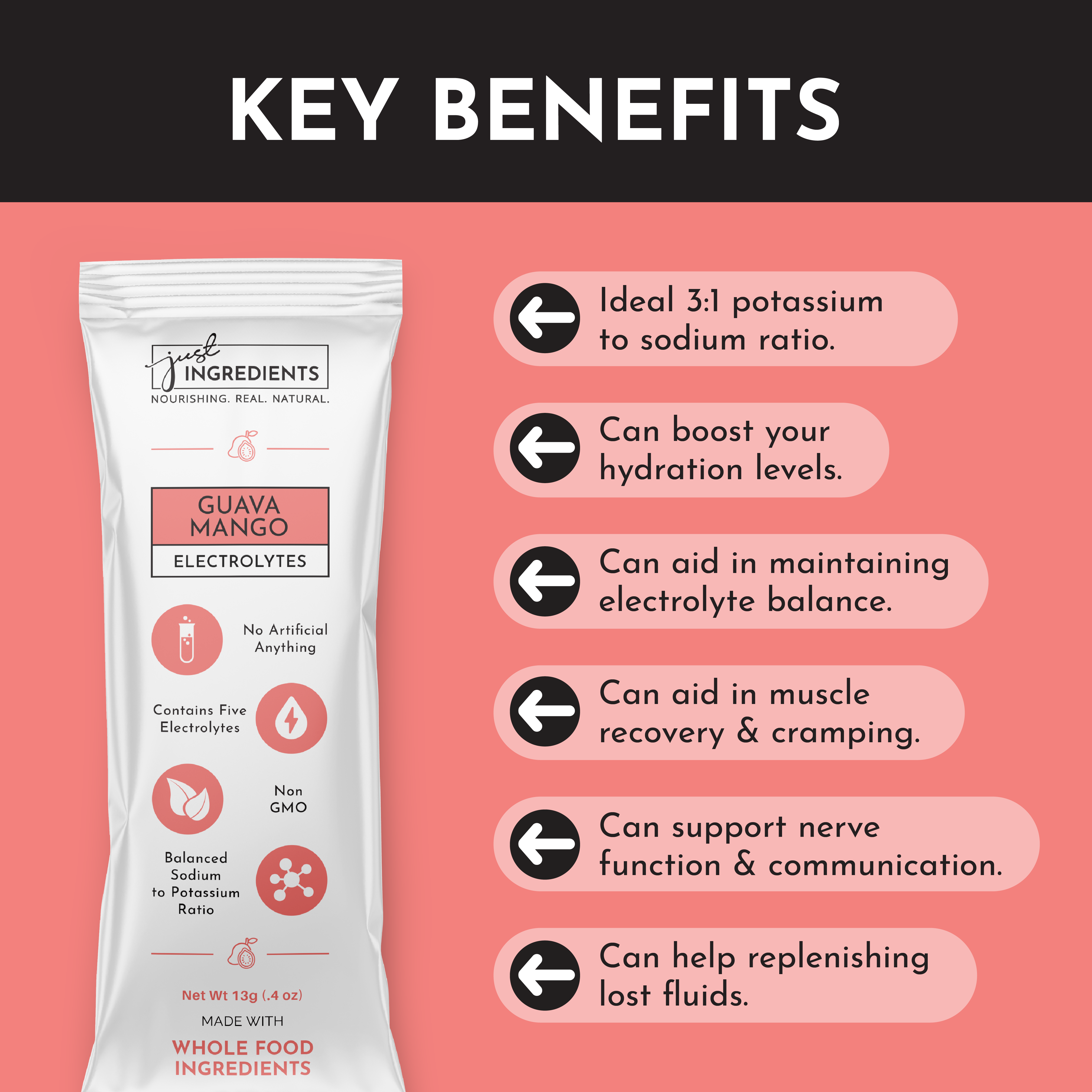 Guava Mango Electrolytes Stick