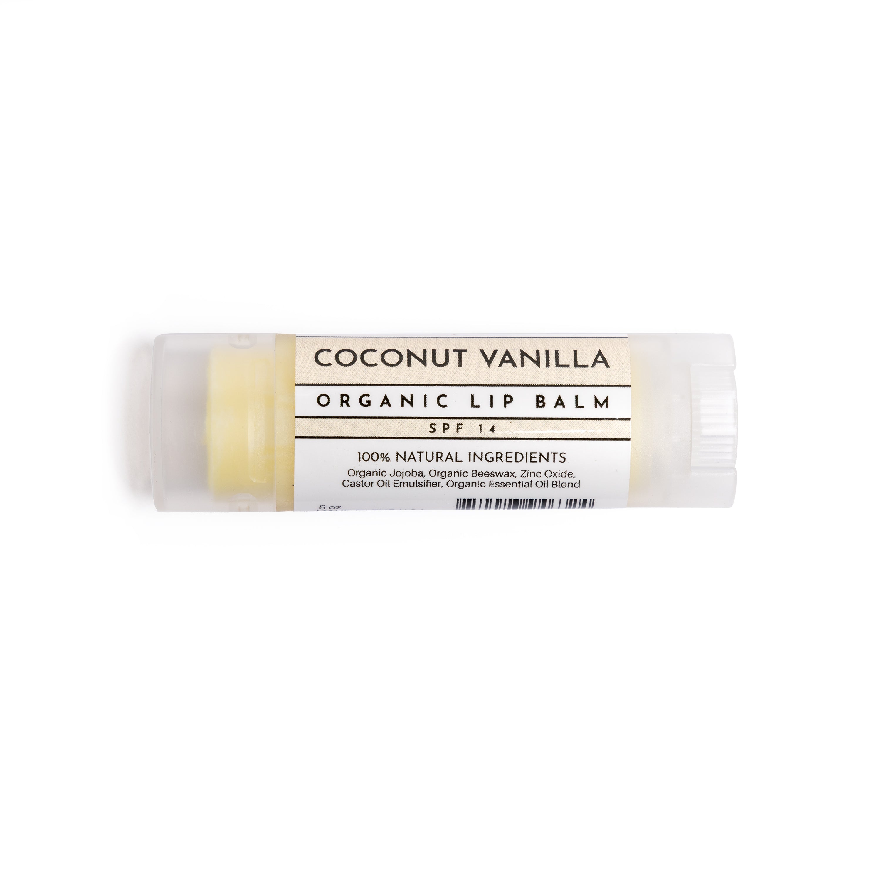 Coconut Vanilla SPF 14 Lip Balm