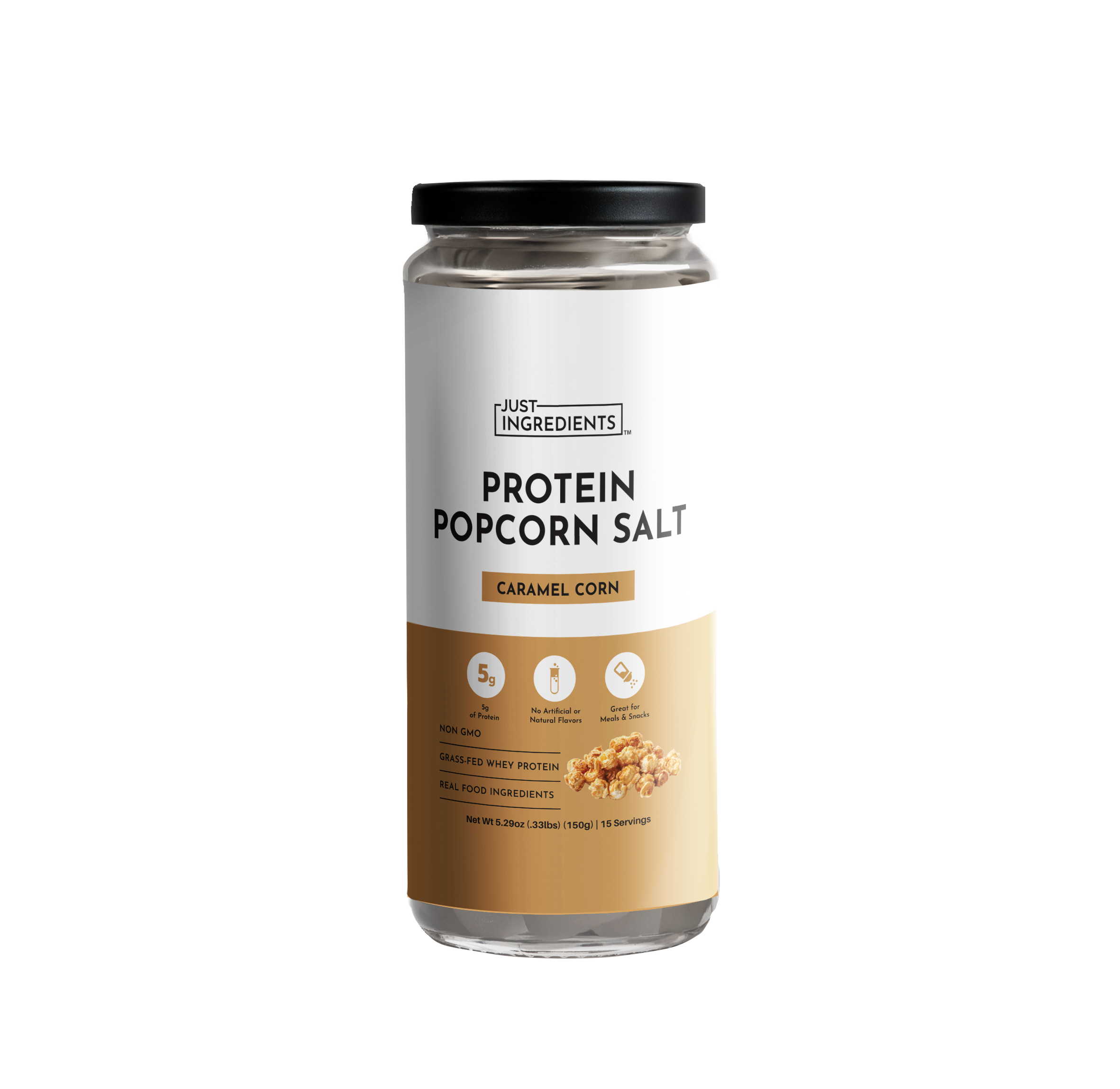 Protein Popcorn Salt - Caramel Corn