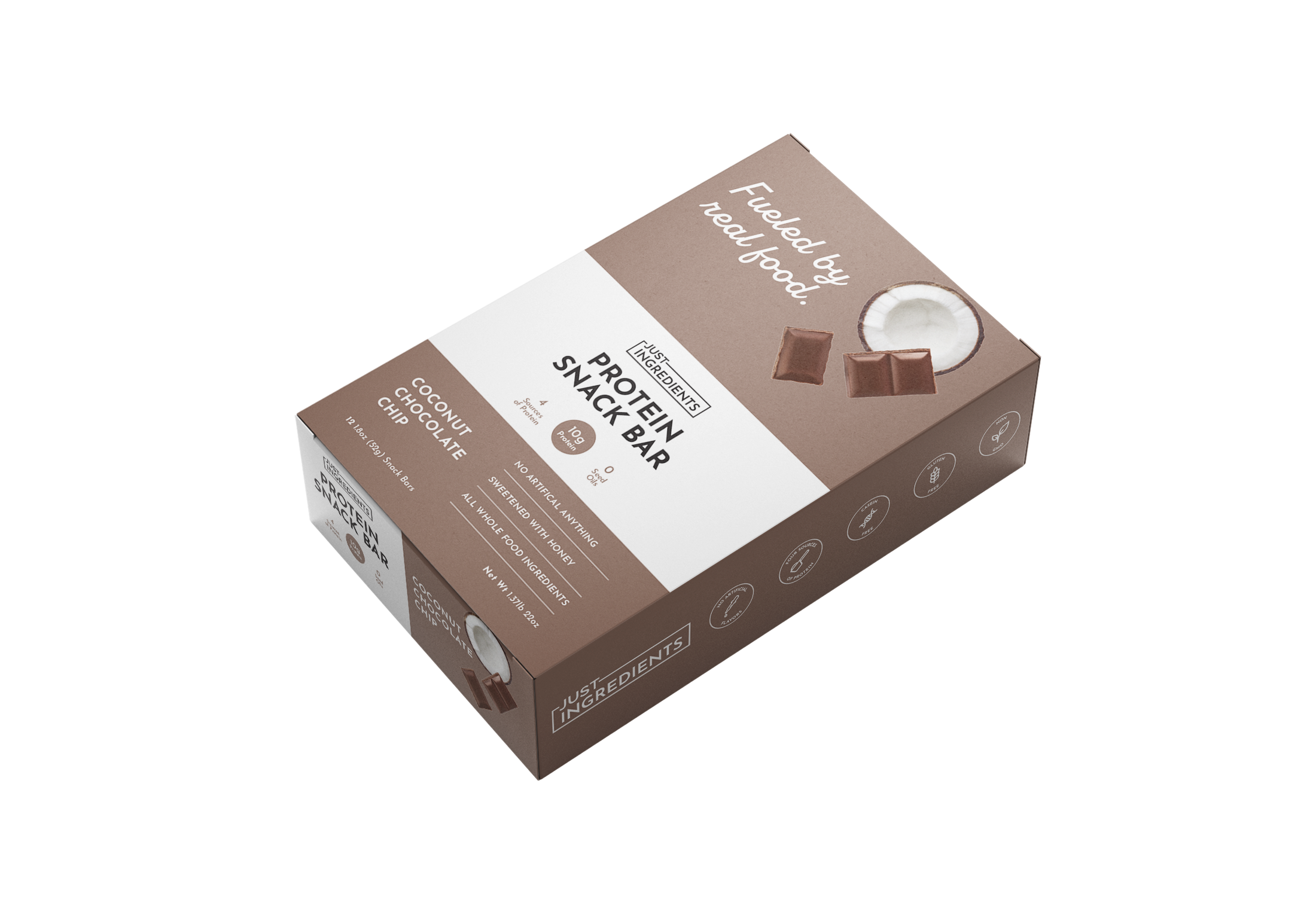 Protein Snack Bar - Coconut Chocolate Chip (12-pack)