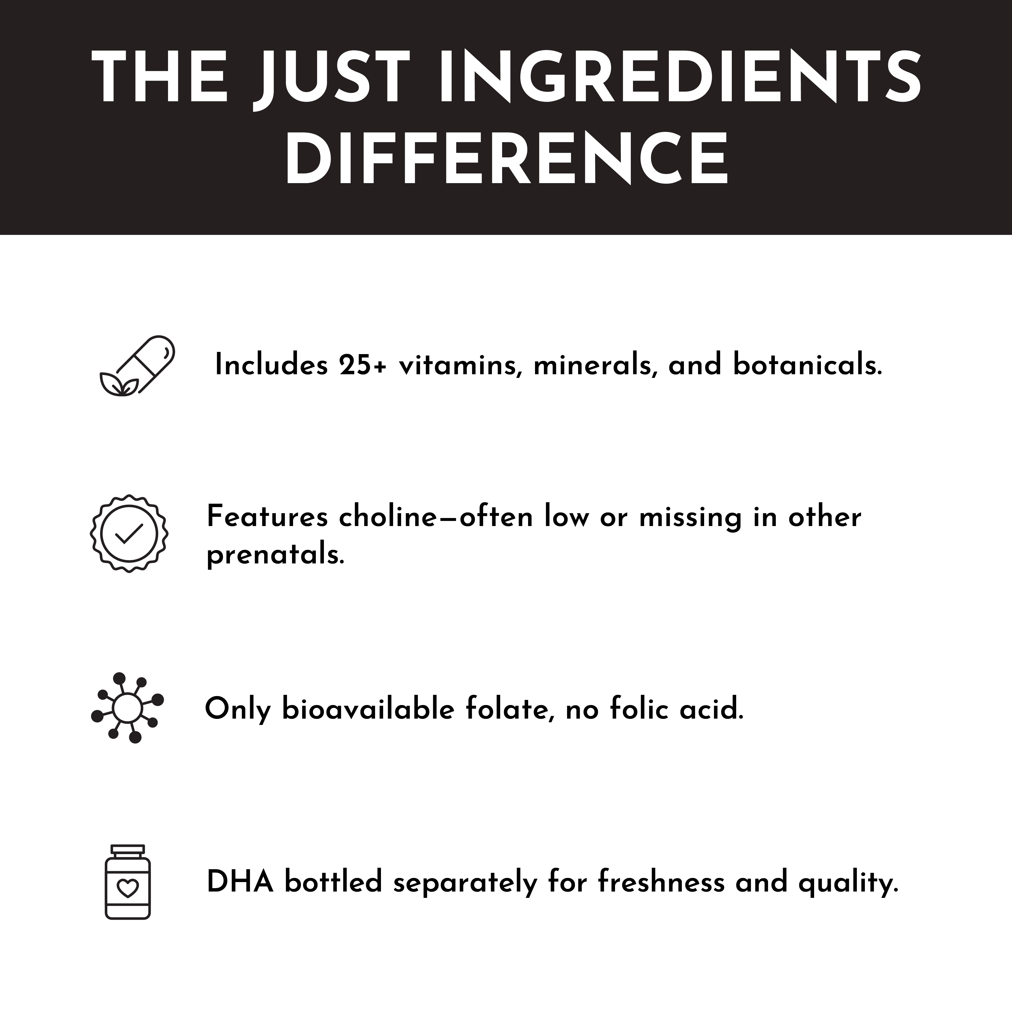 Prenatal & Postnatal + DHA