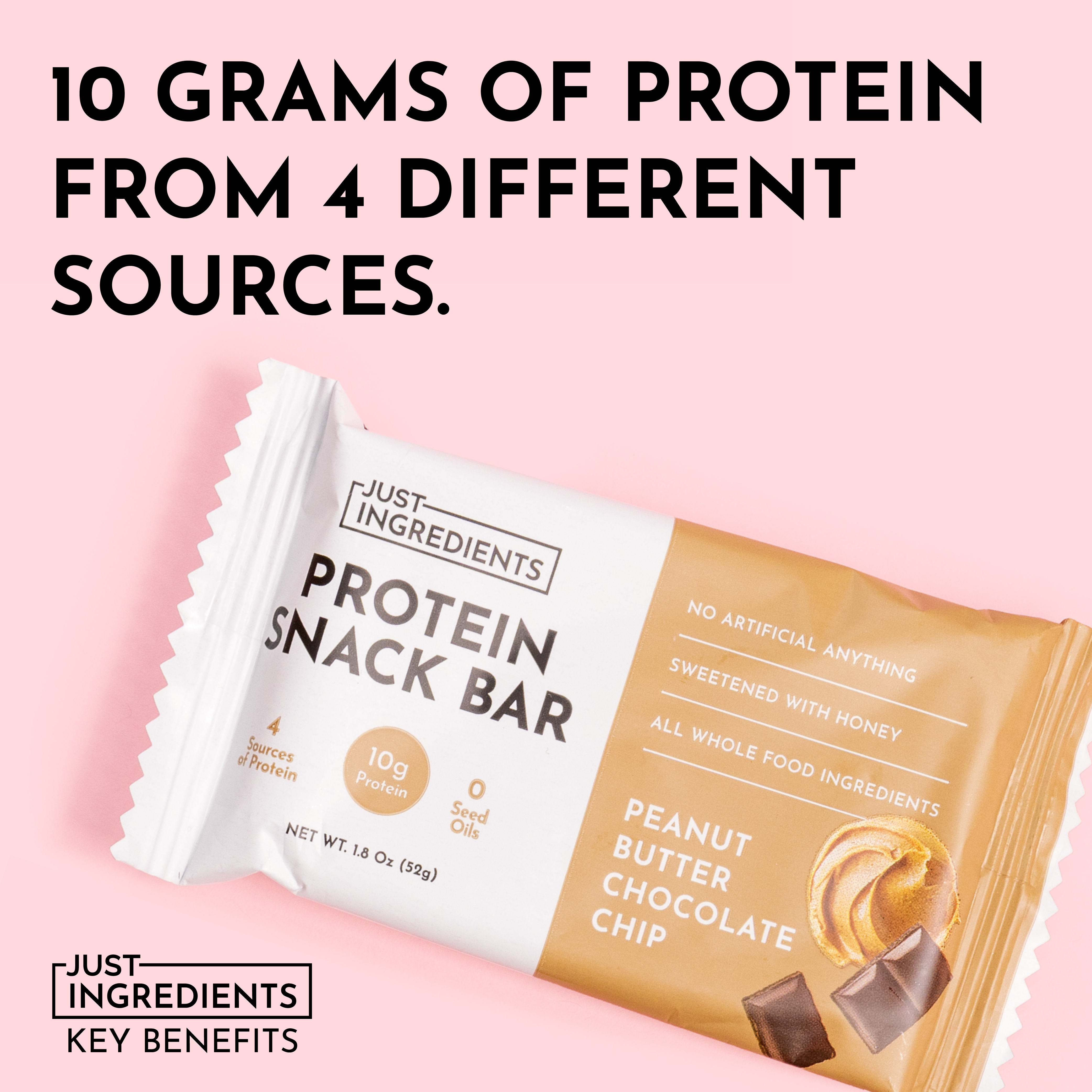 Protein Snack Bar - Peanut Butter Chocolate Chip (12-pack)