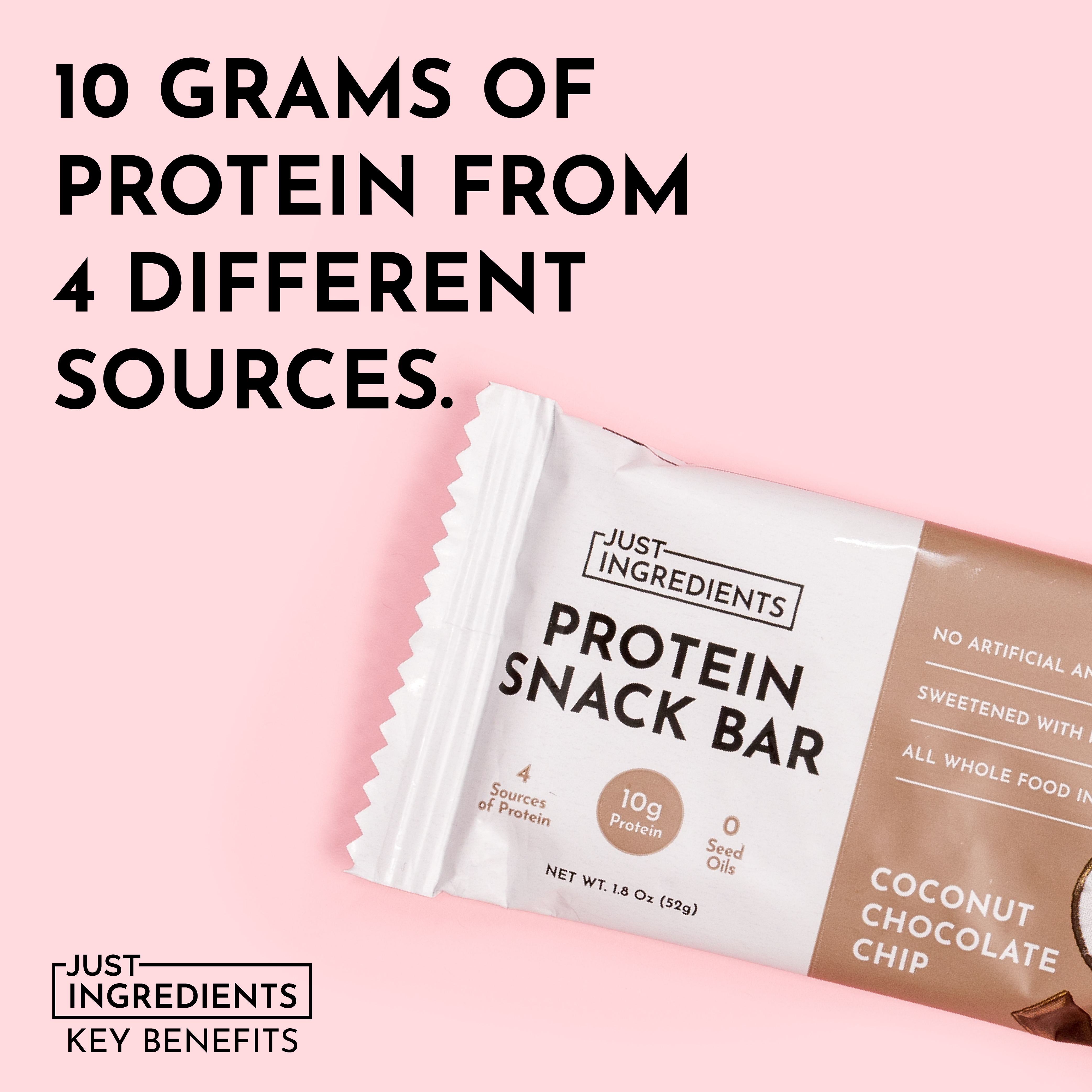 Protein Snack Bar - Coconut Chocolate Chip (12-pack)