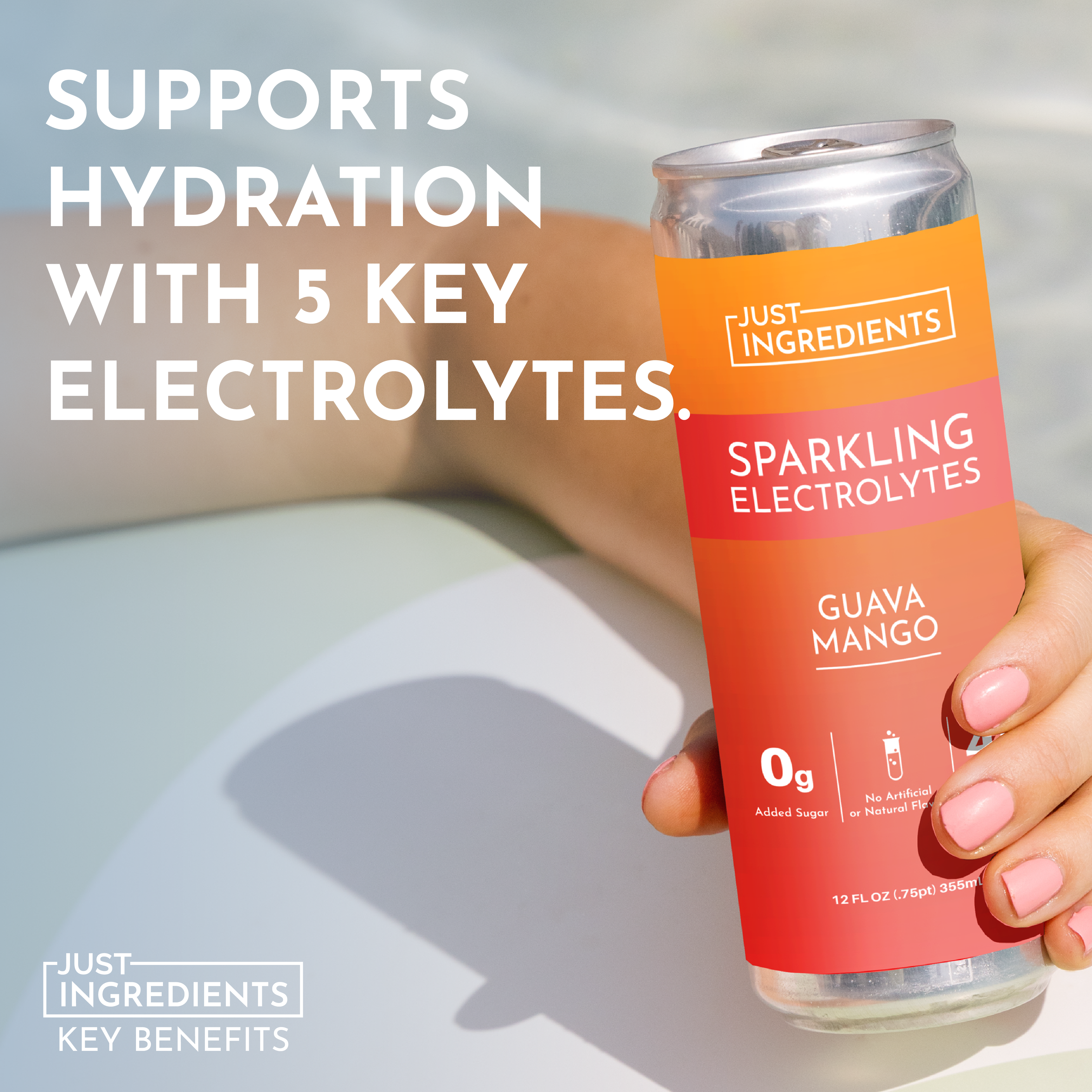 Guava Mango Sparkling Electrolytes (8 pack)