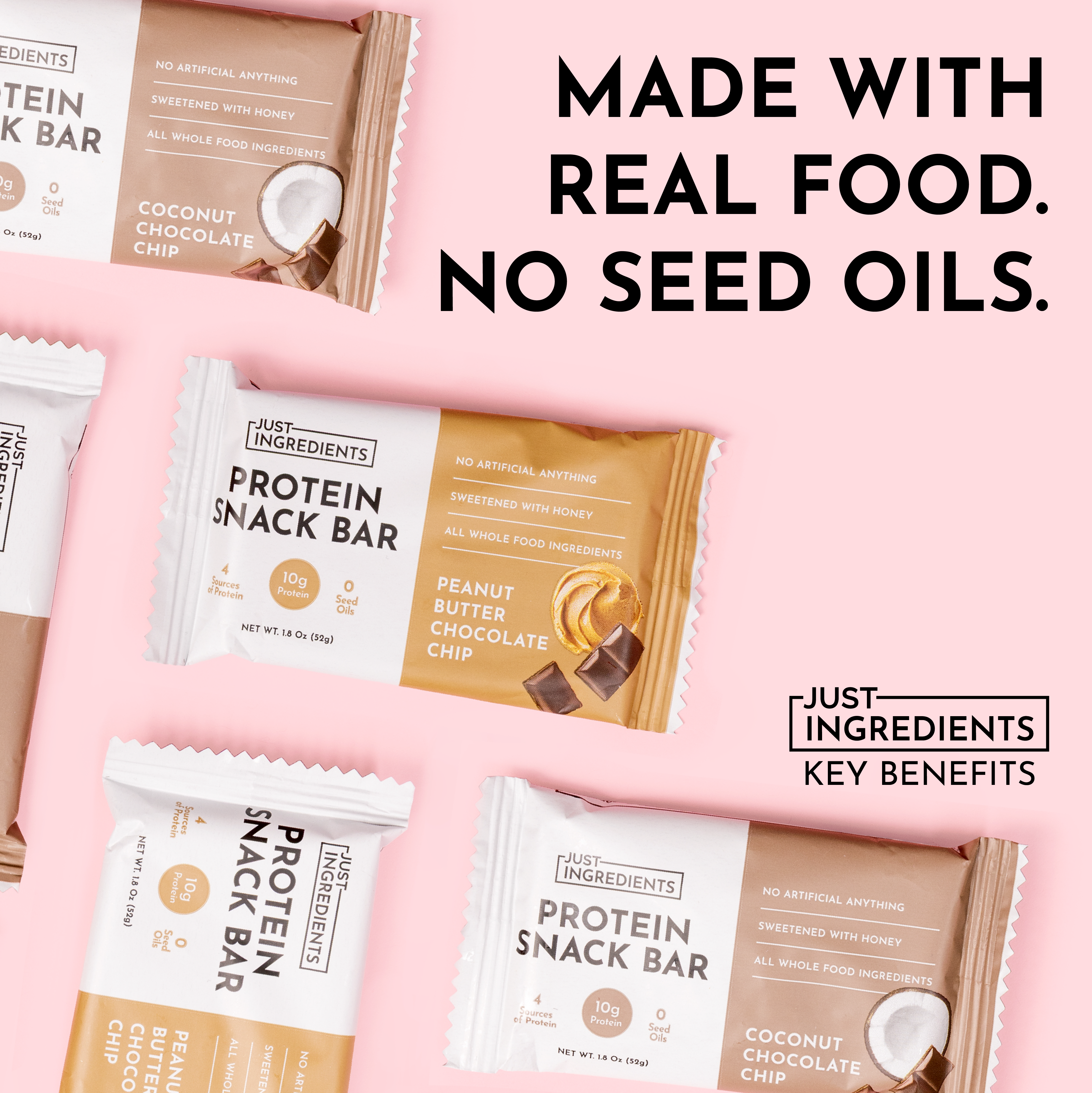 Protein Snack Bar - Peanut Butter Chocolate Chip (12-pack)