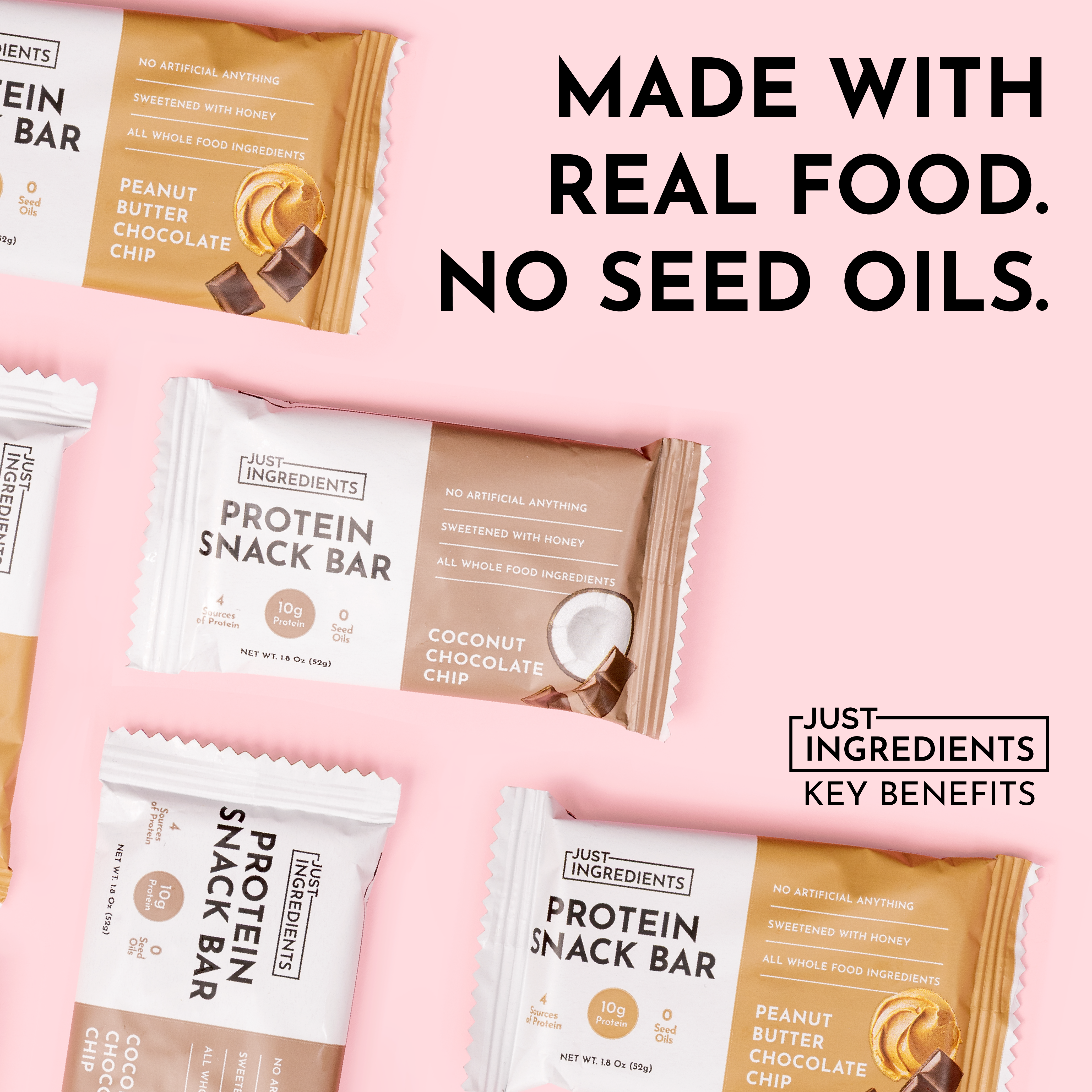 Protein Snack Bar - Coconut Chocolate Chip (12-pack)