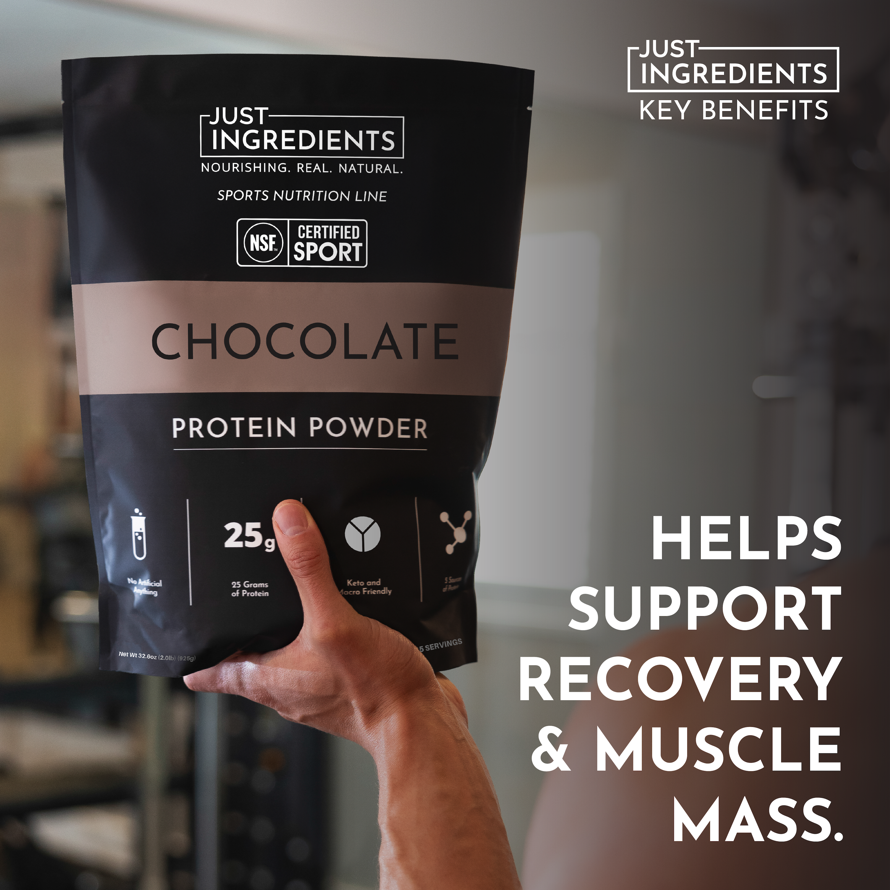 Chocolate Protein Powder - NSF