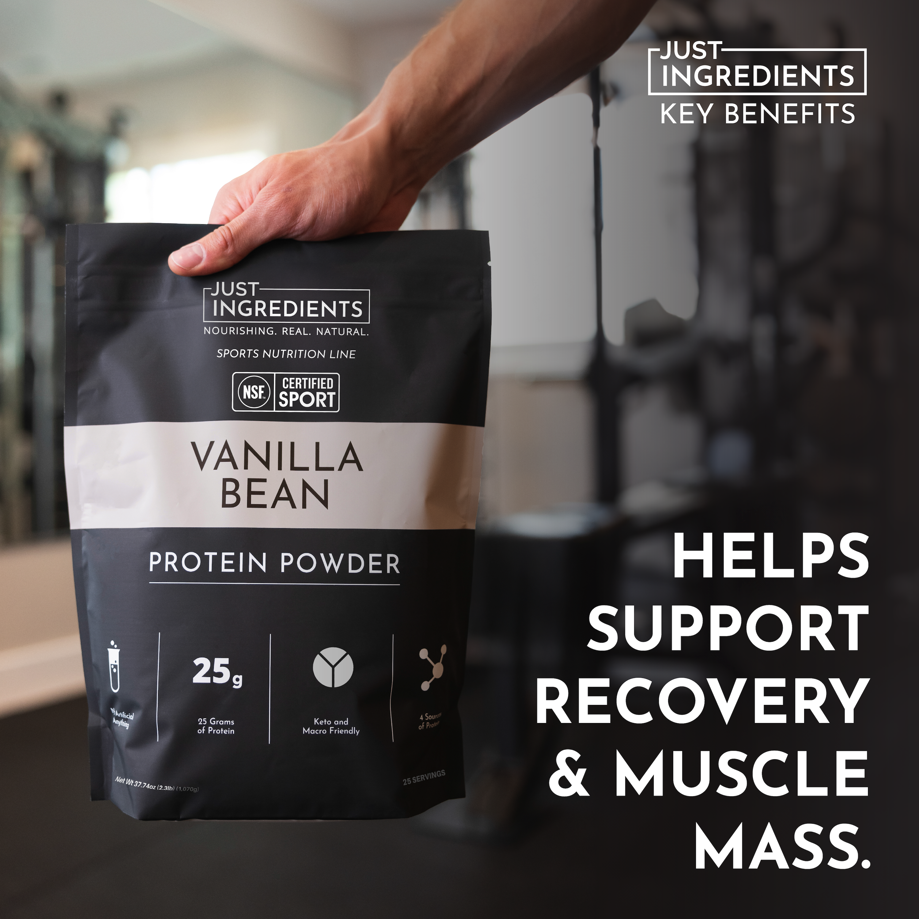 Vanilla Bean Protein Powder - NSF