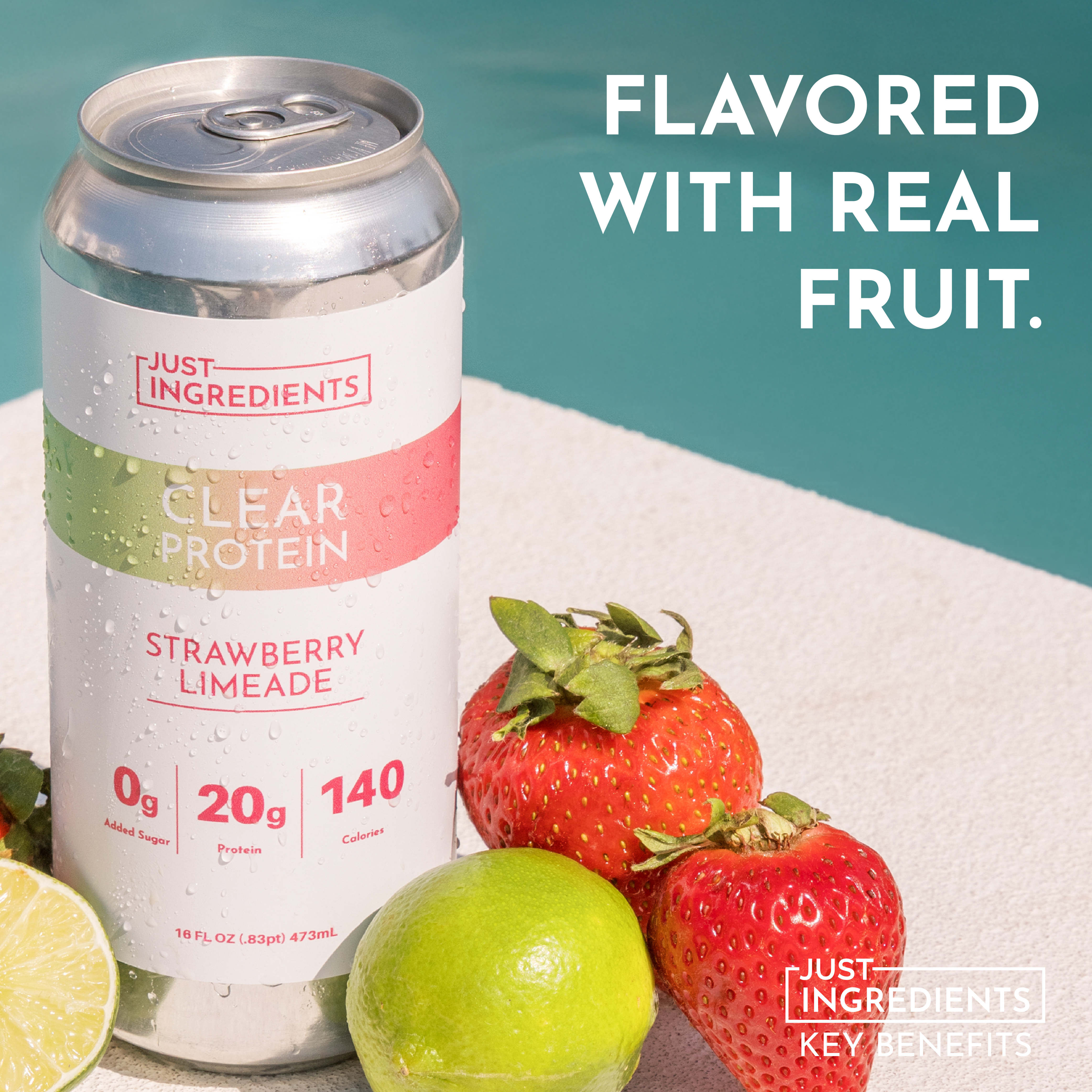 Strawberry Limeade Clear Protein (8 pack)