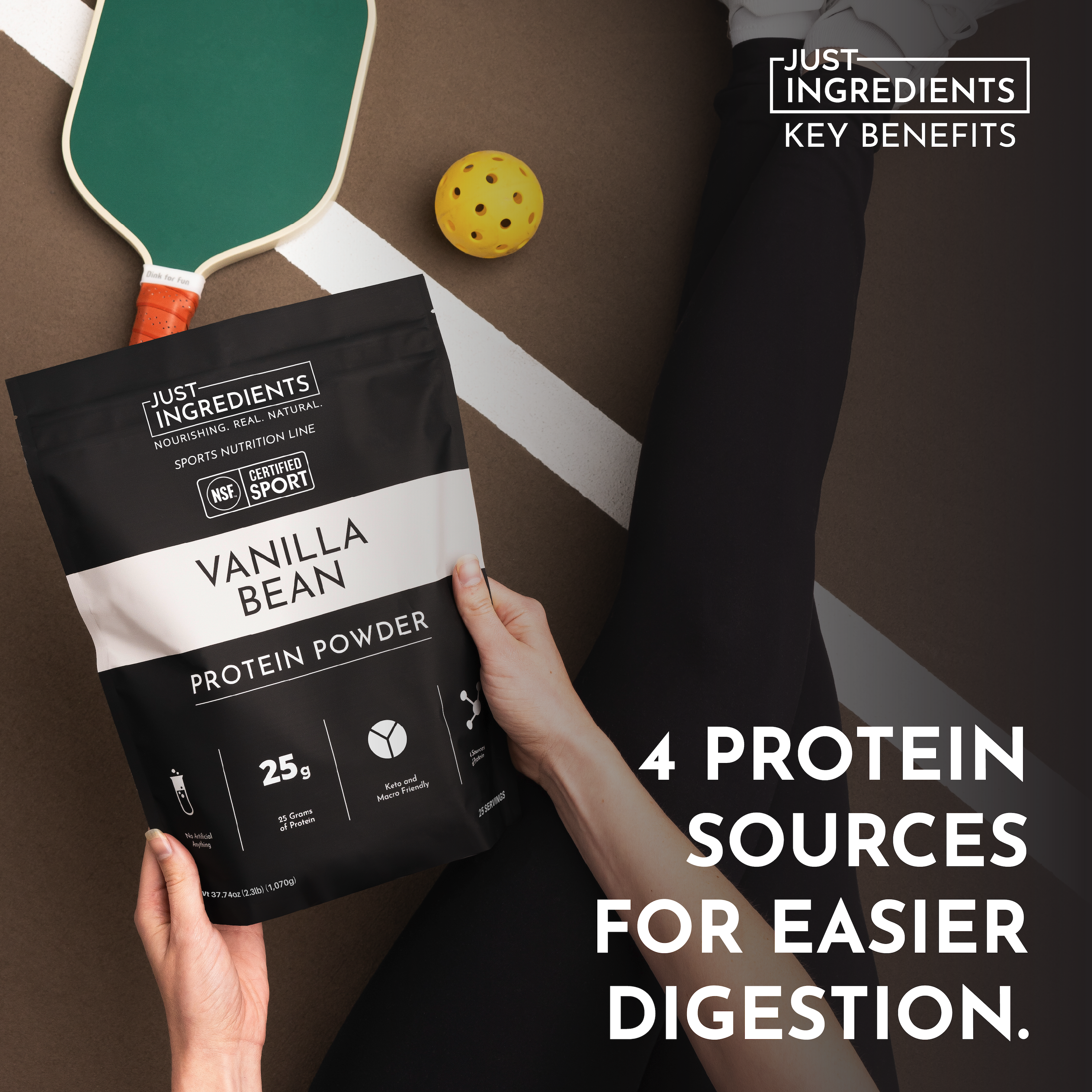 Vanilla Bean Protein Powder - NSF