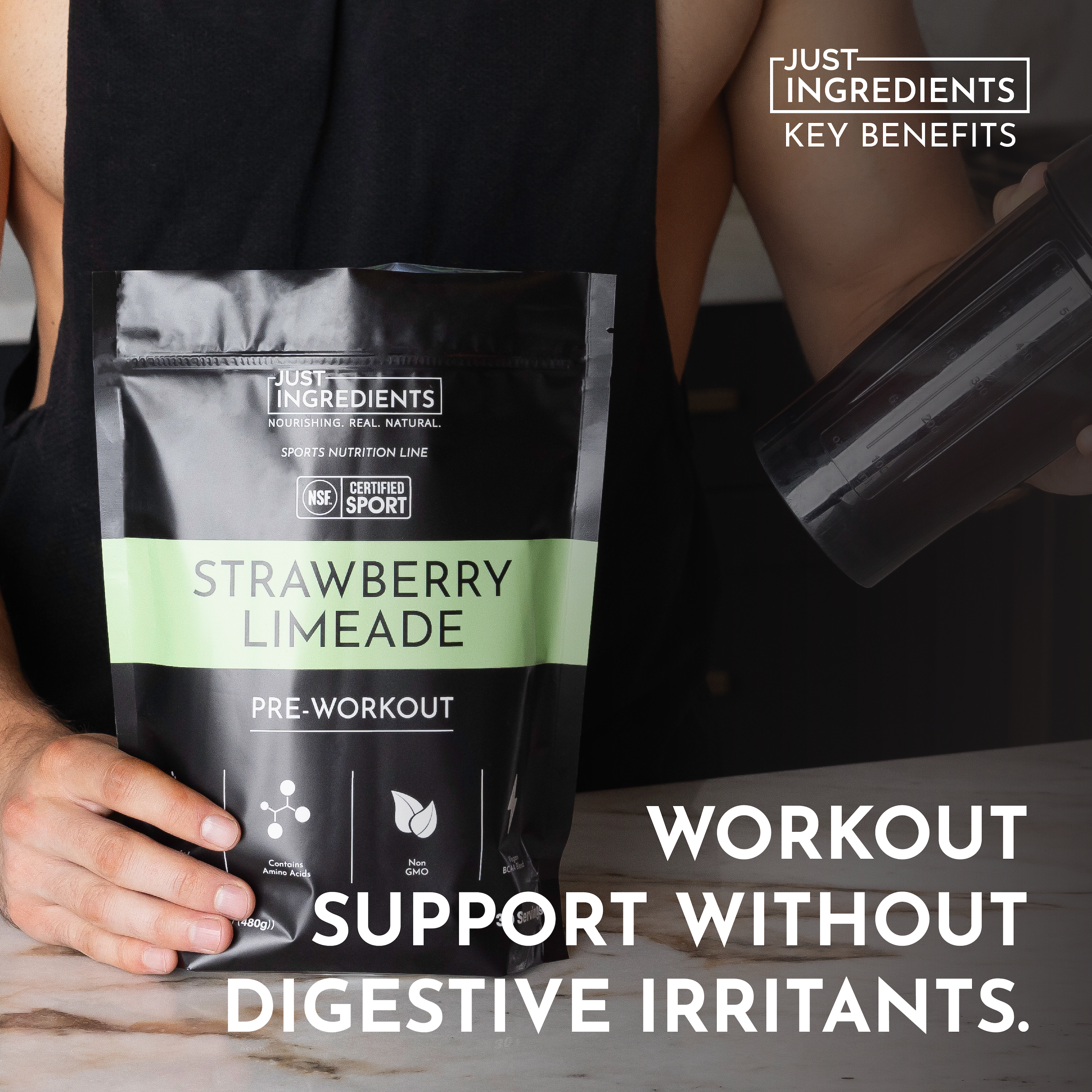 Strawberry Limeade Pre-Workout - NSF