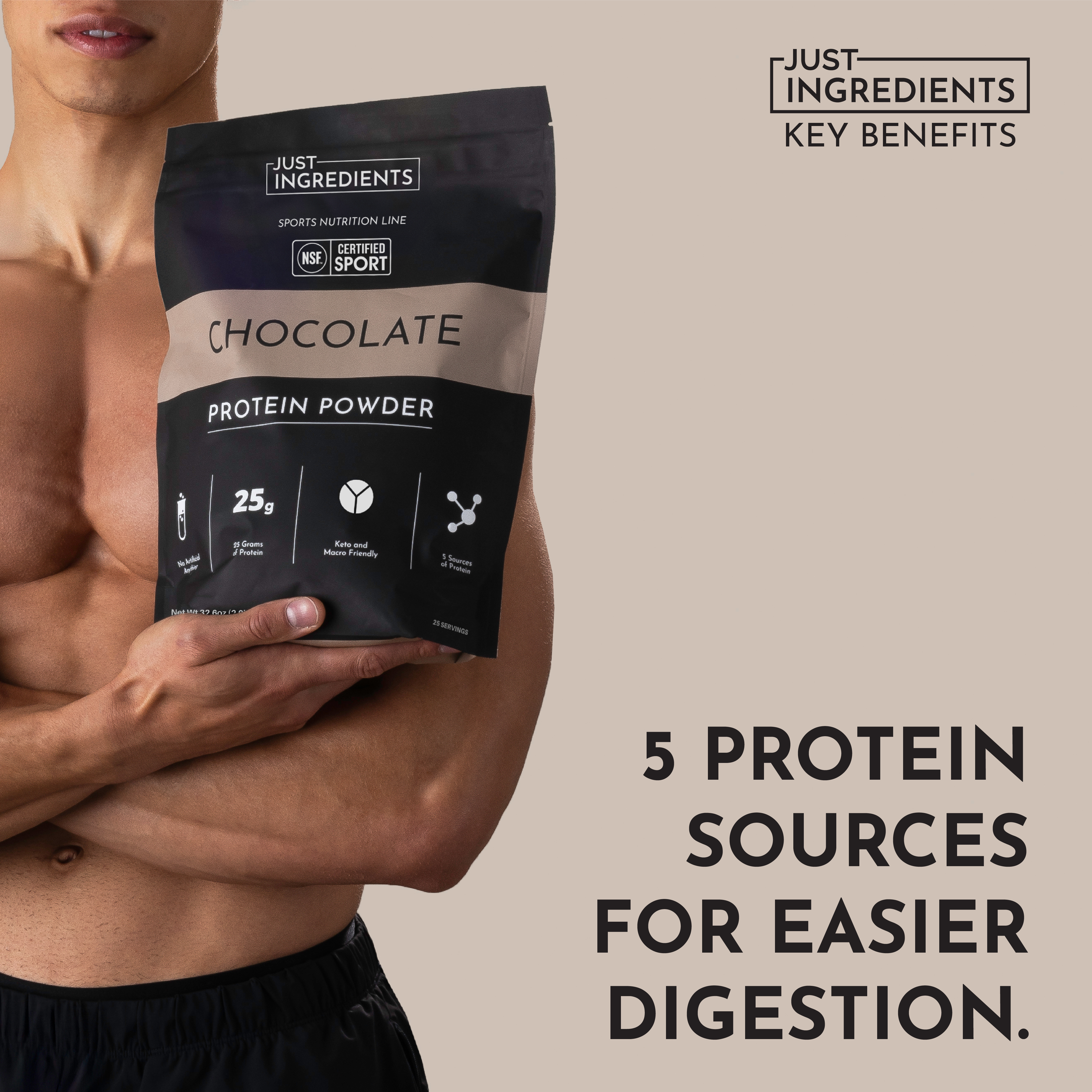 Chocolate Protein Powder - NSF