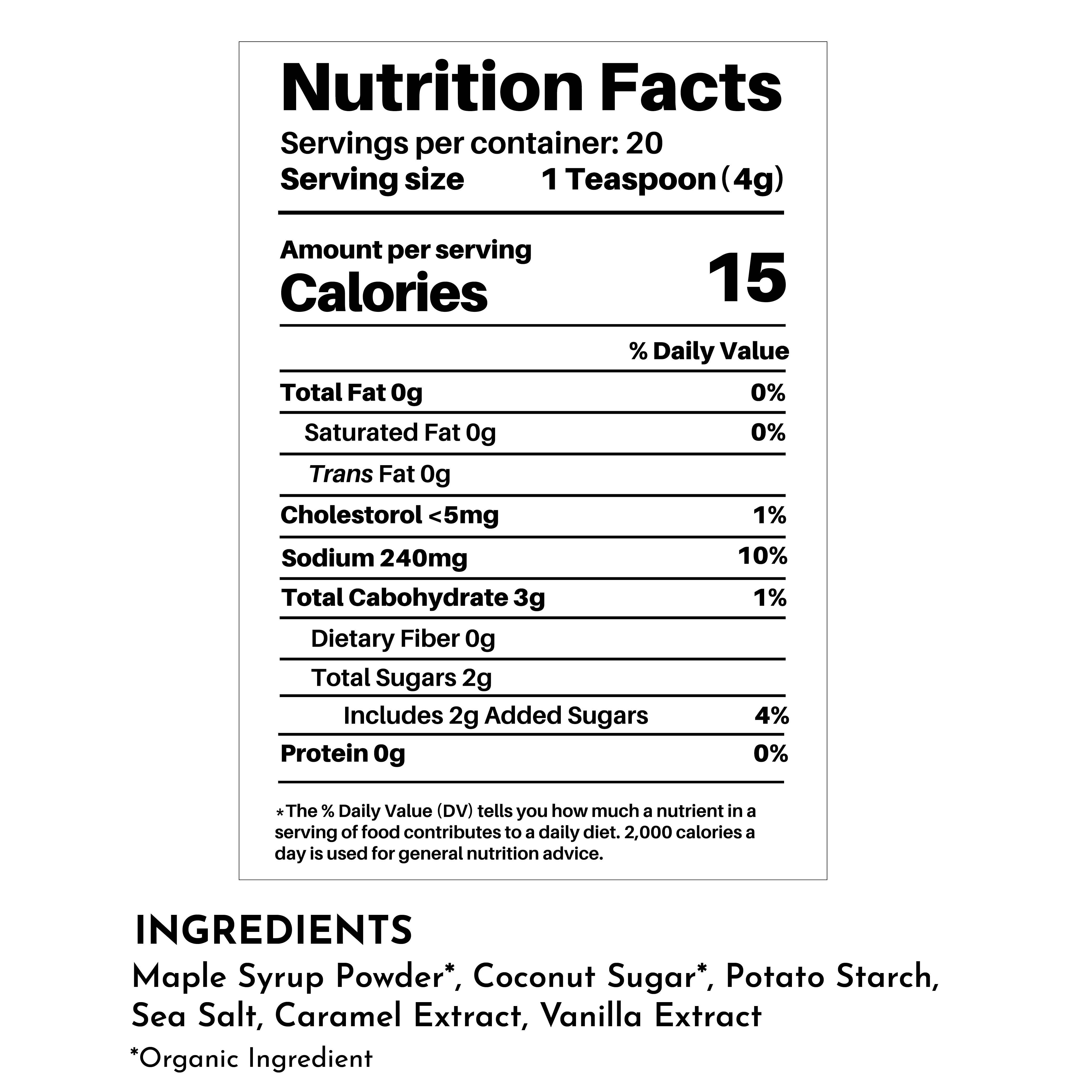 Caramel Corn Popcorn Salt