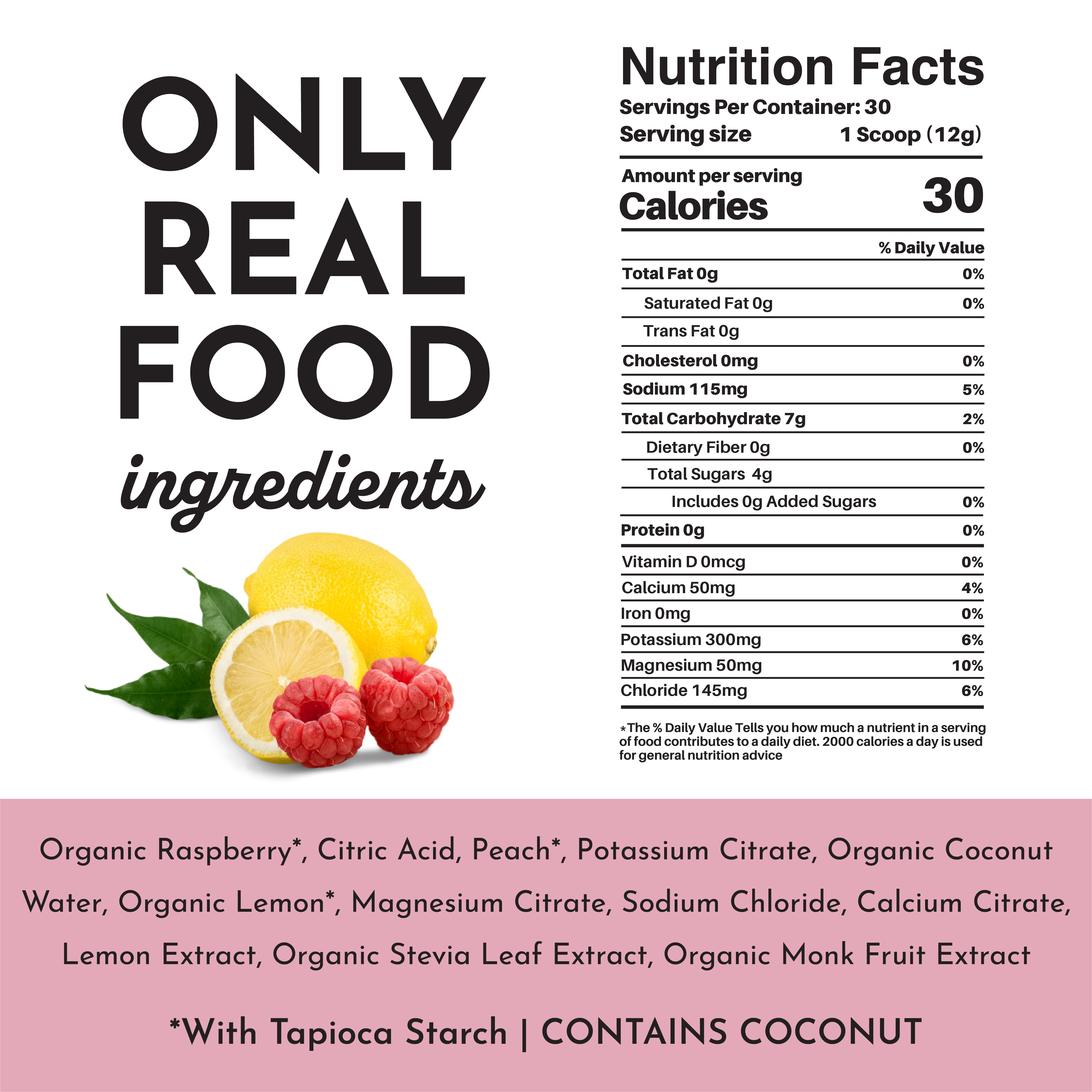 Raspberry Lemonade Electrolytes