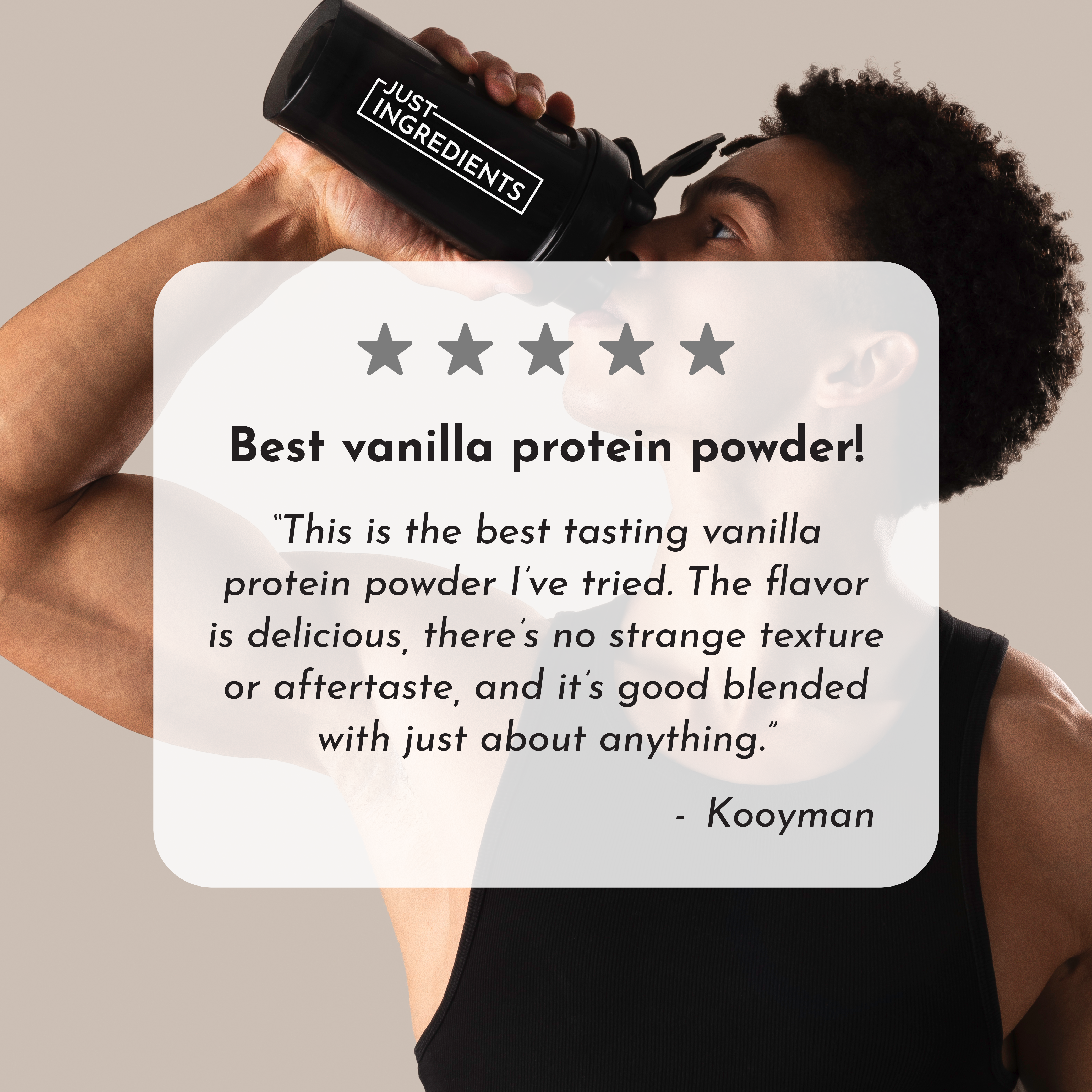 Vanilla Bean Protein Powder - NSF