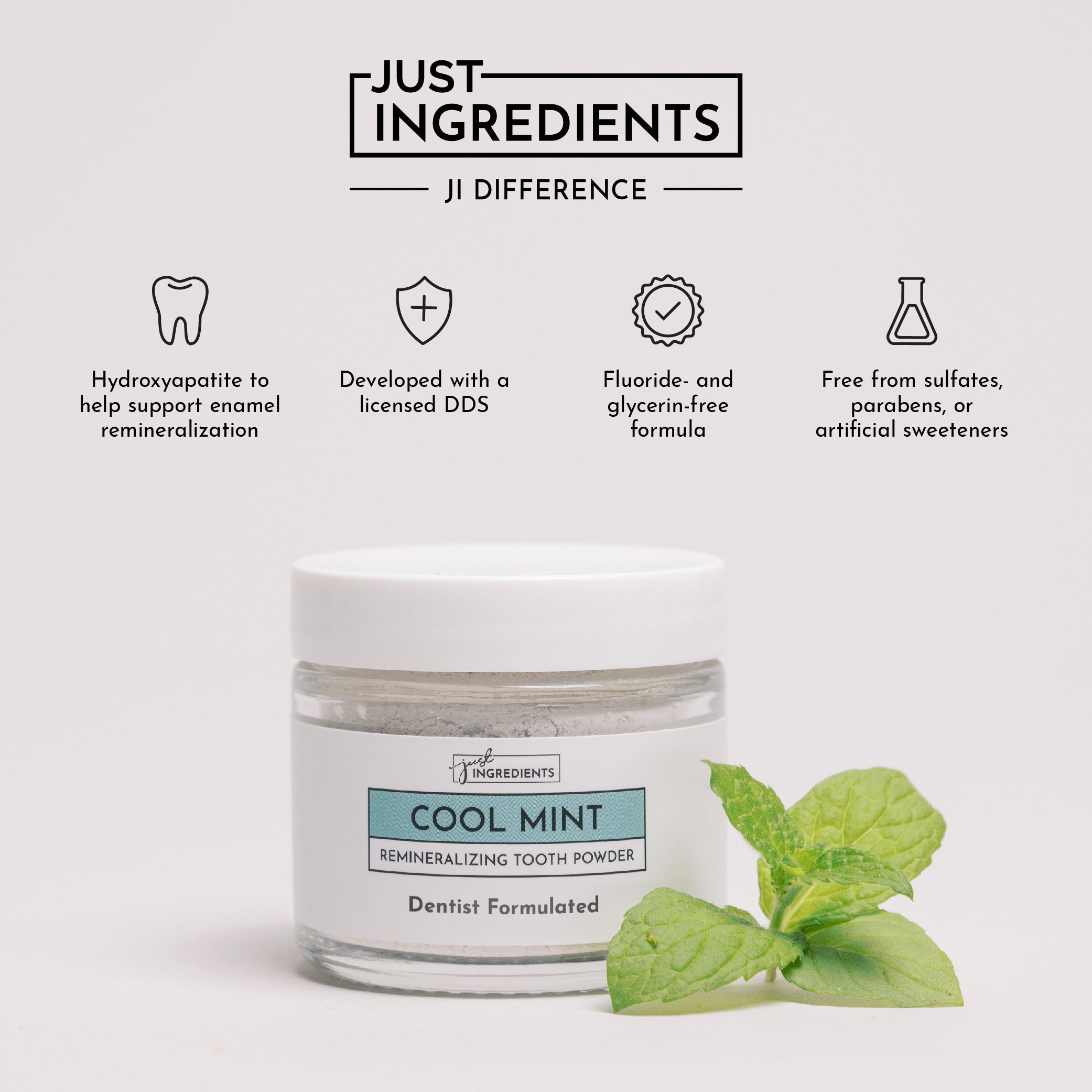 Remineralizing Tooth Powder (Mint)