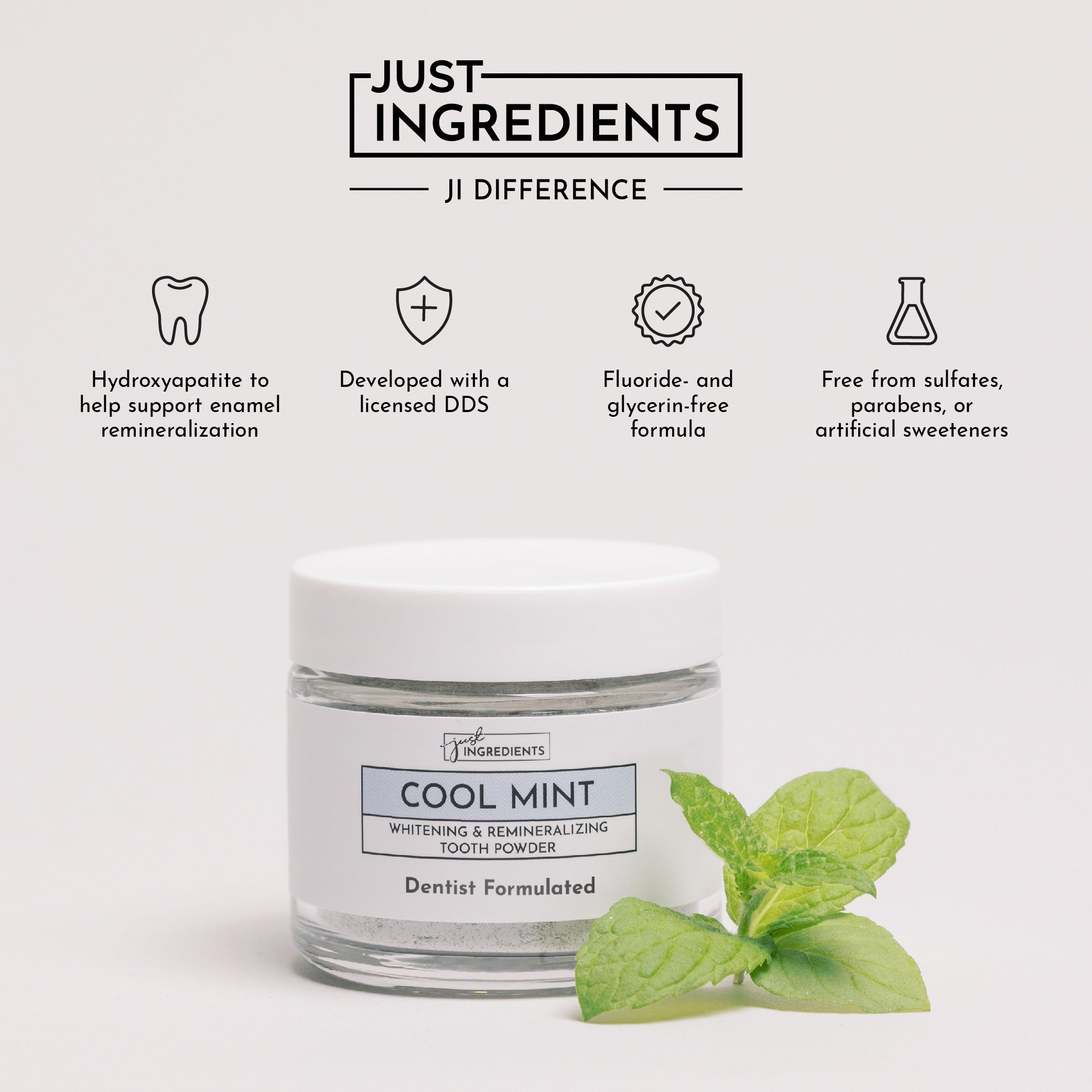 Whitening Remineralizing Tooth Powder (Mint)