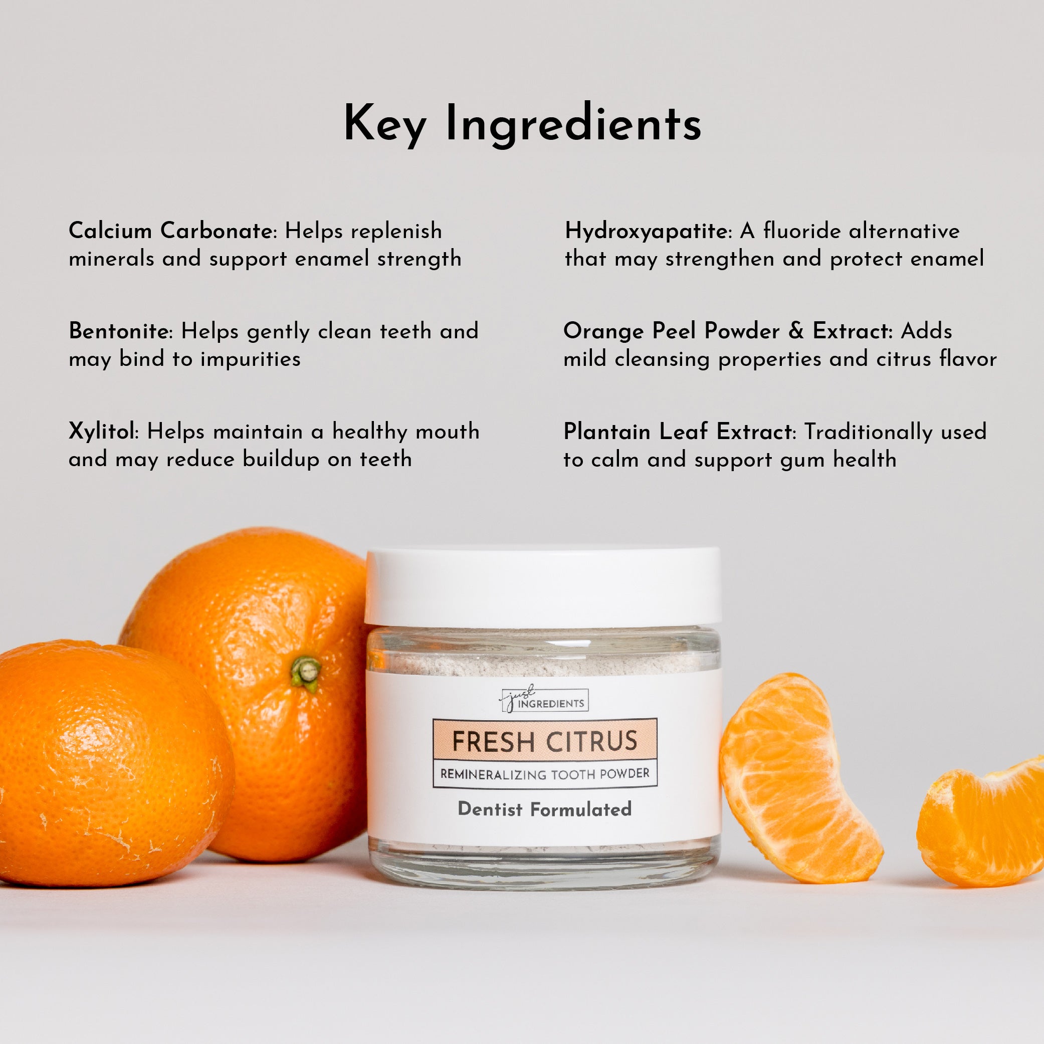 Fresh Citrus Remineralizing Tooth Powder