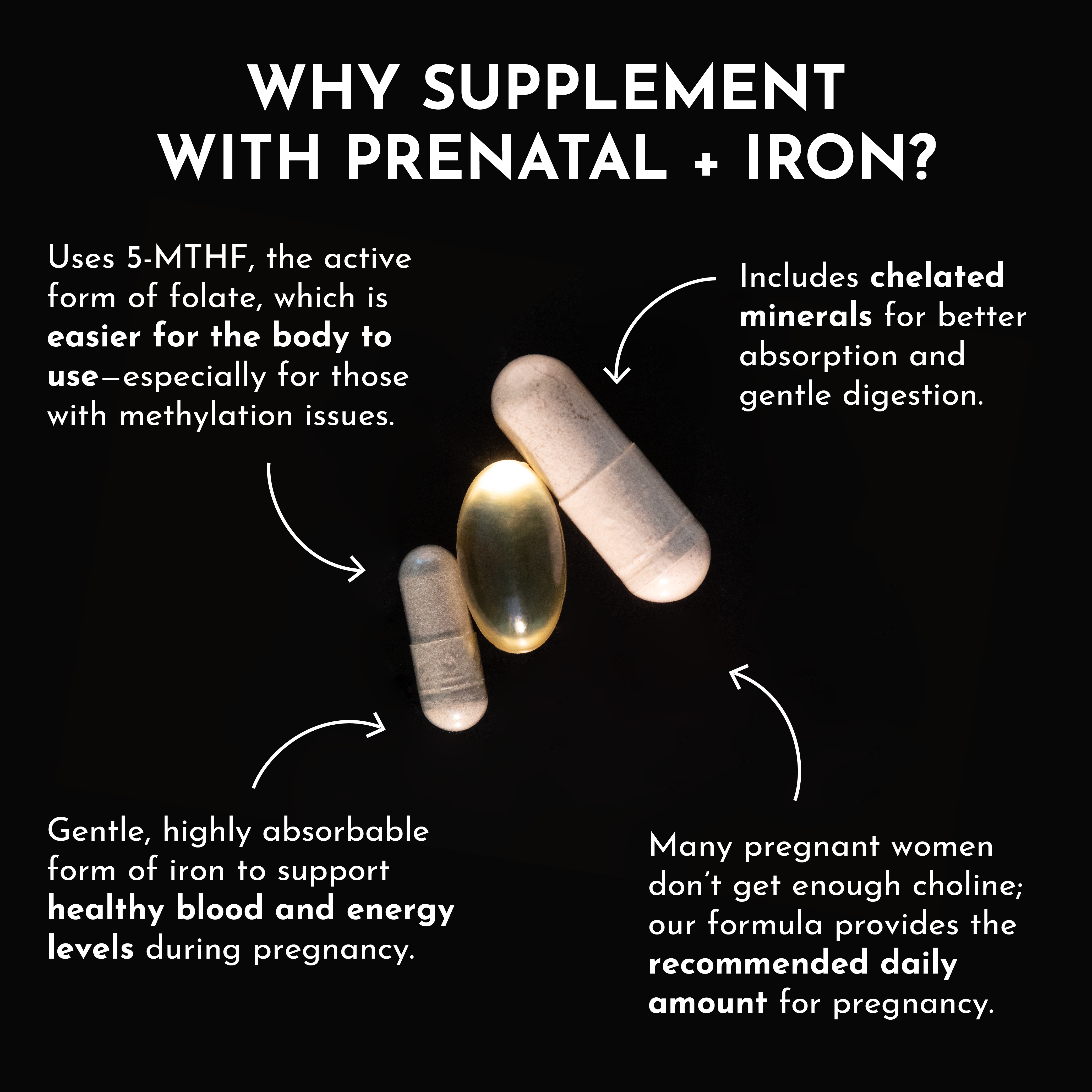 Prenatal & Postnatal + DHA + Iron (Gift Box)