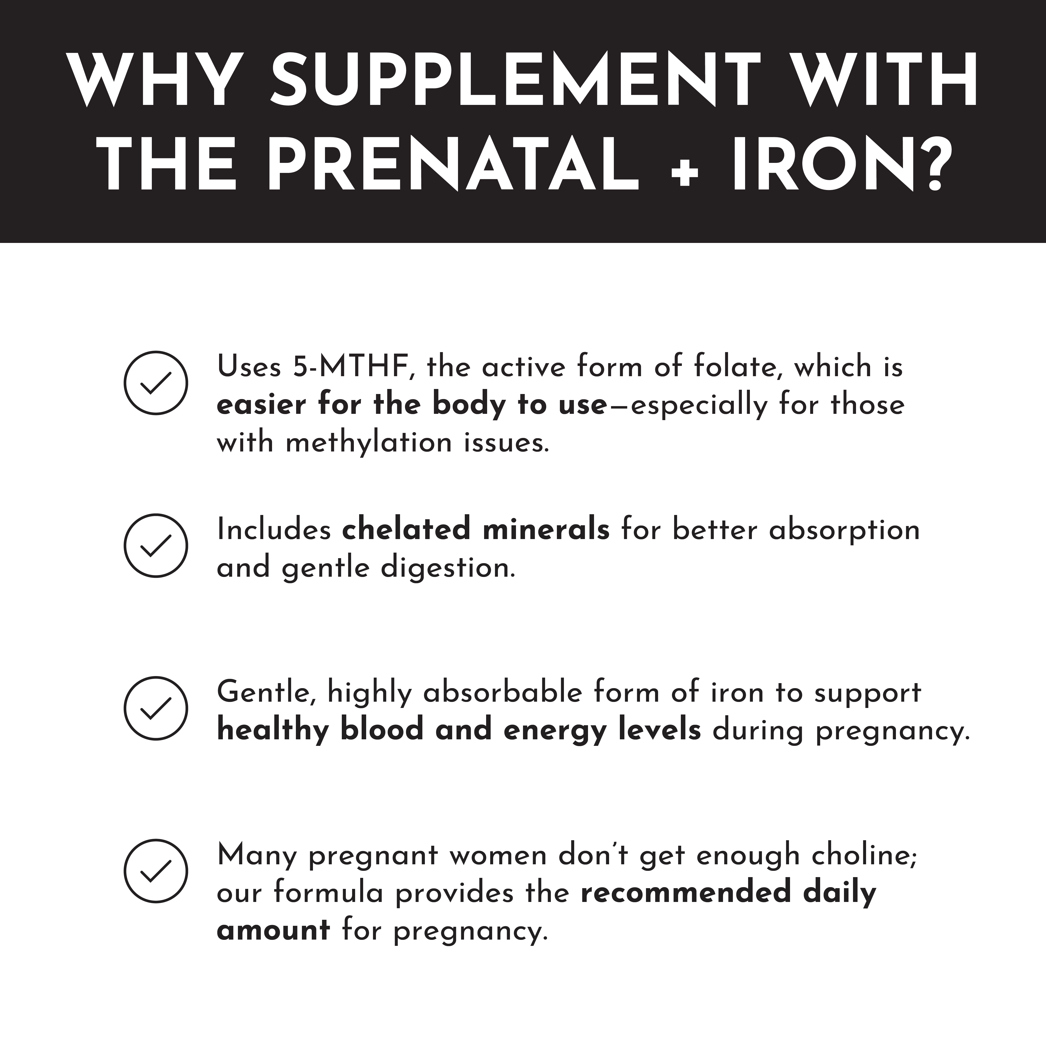 Prenatal & Postnatal + DHA + Iron (Gift Box)