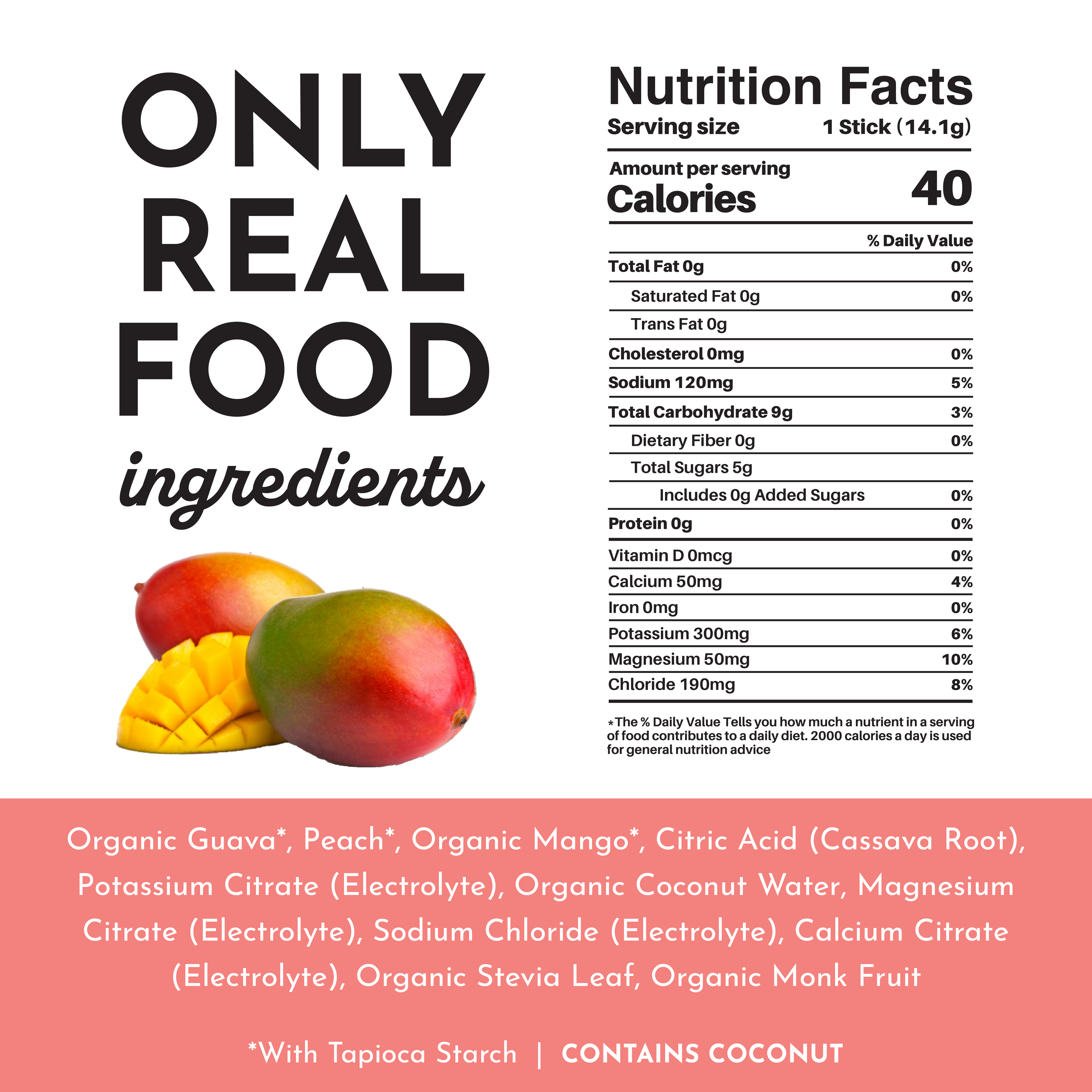 Guava Mango Electrolytes Stick